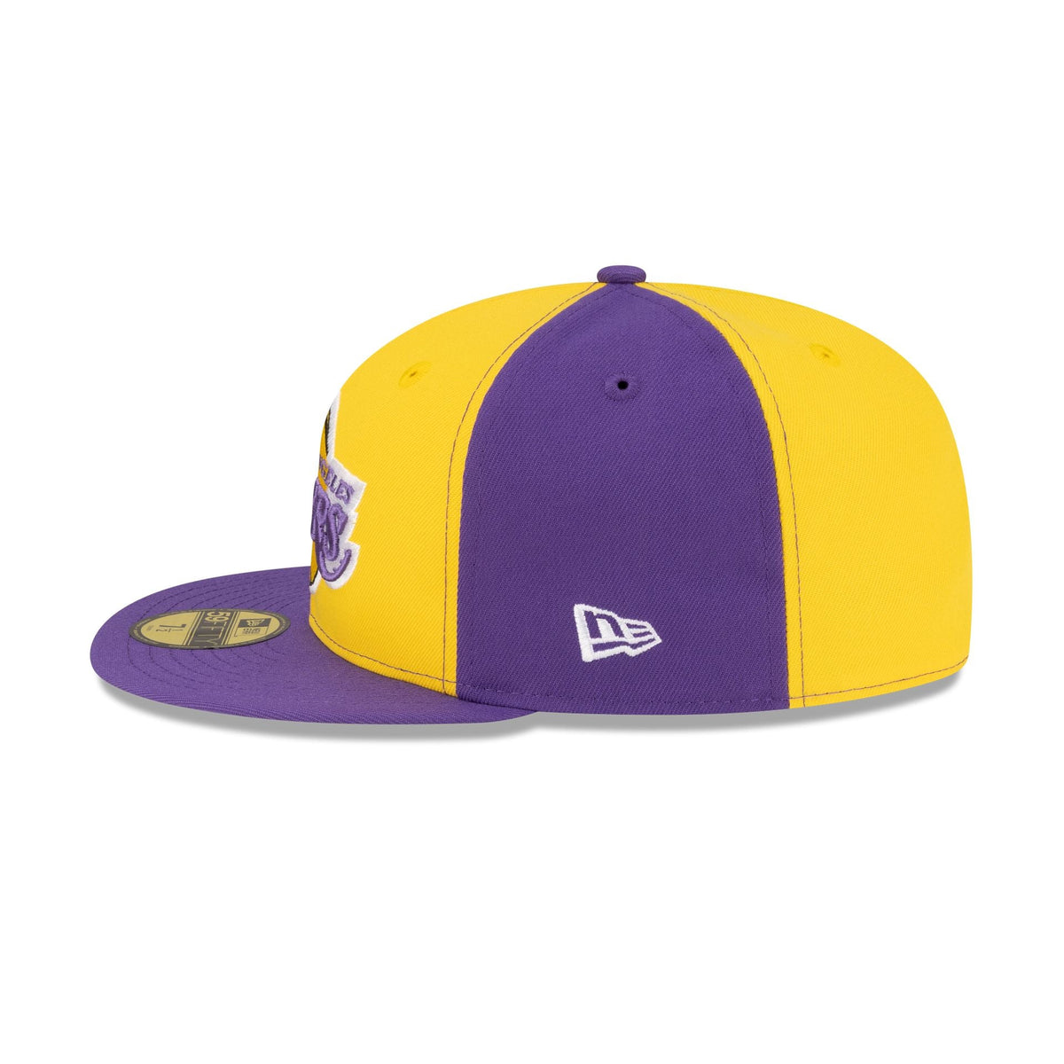 Los Angeles Lakers Hardwood Classics 80s Pinwheel 59FIFTY Fitted Hat