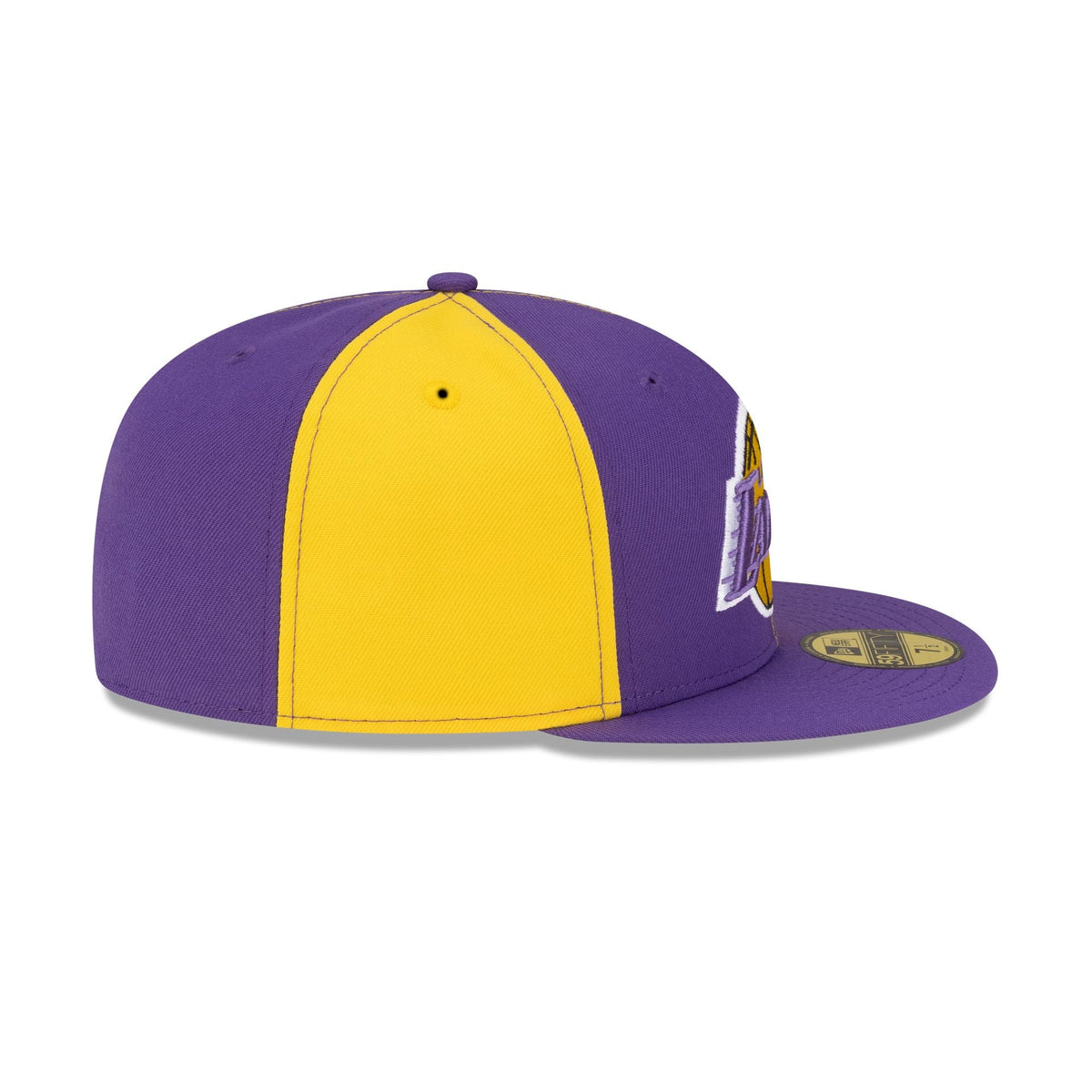 Los Angeles Lakers Hardwood Classics 80s Pinwheel 59FIFTY Fitted Hat