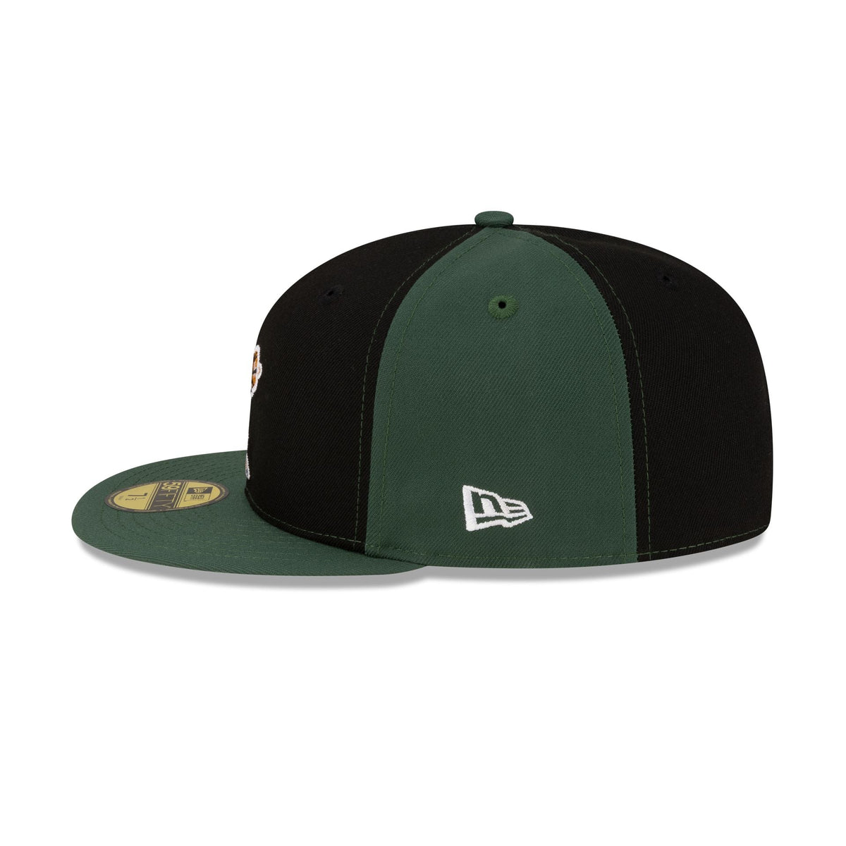Milwaukee Bucks Hardwood Classics 80s Pinwheel 59FIFTY Fitted Hat
