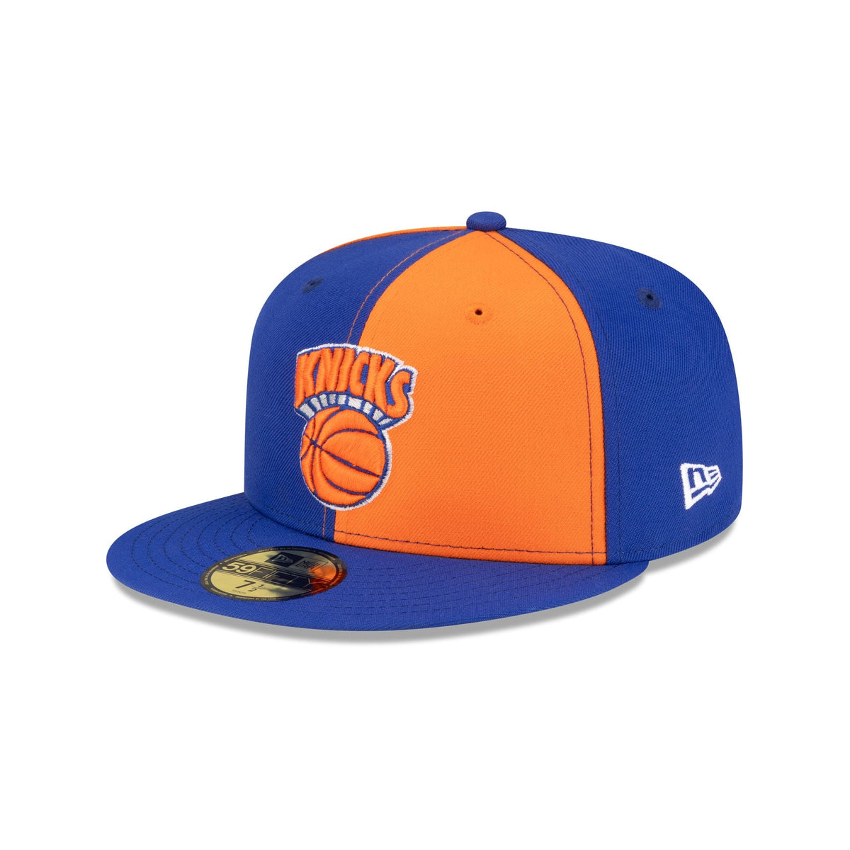 New York Knicks Hardwood Classics 80s Pinwheel 59FIFTY Fitted Hat