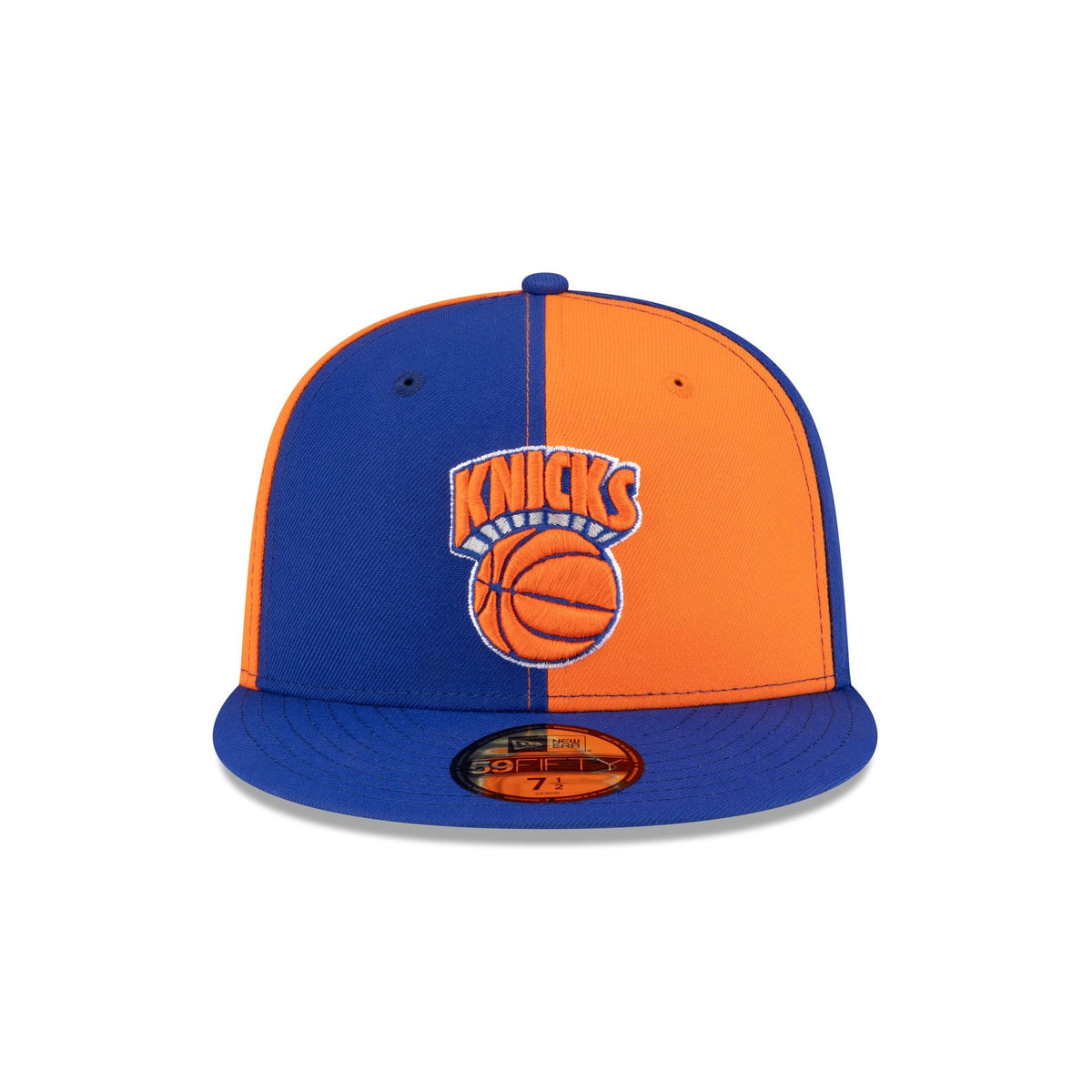 New York Knicks Hardwood Classics 80s Pinwheel 59FIFTY Fitted Hat