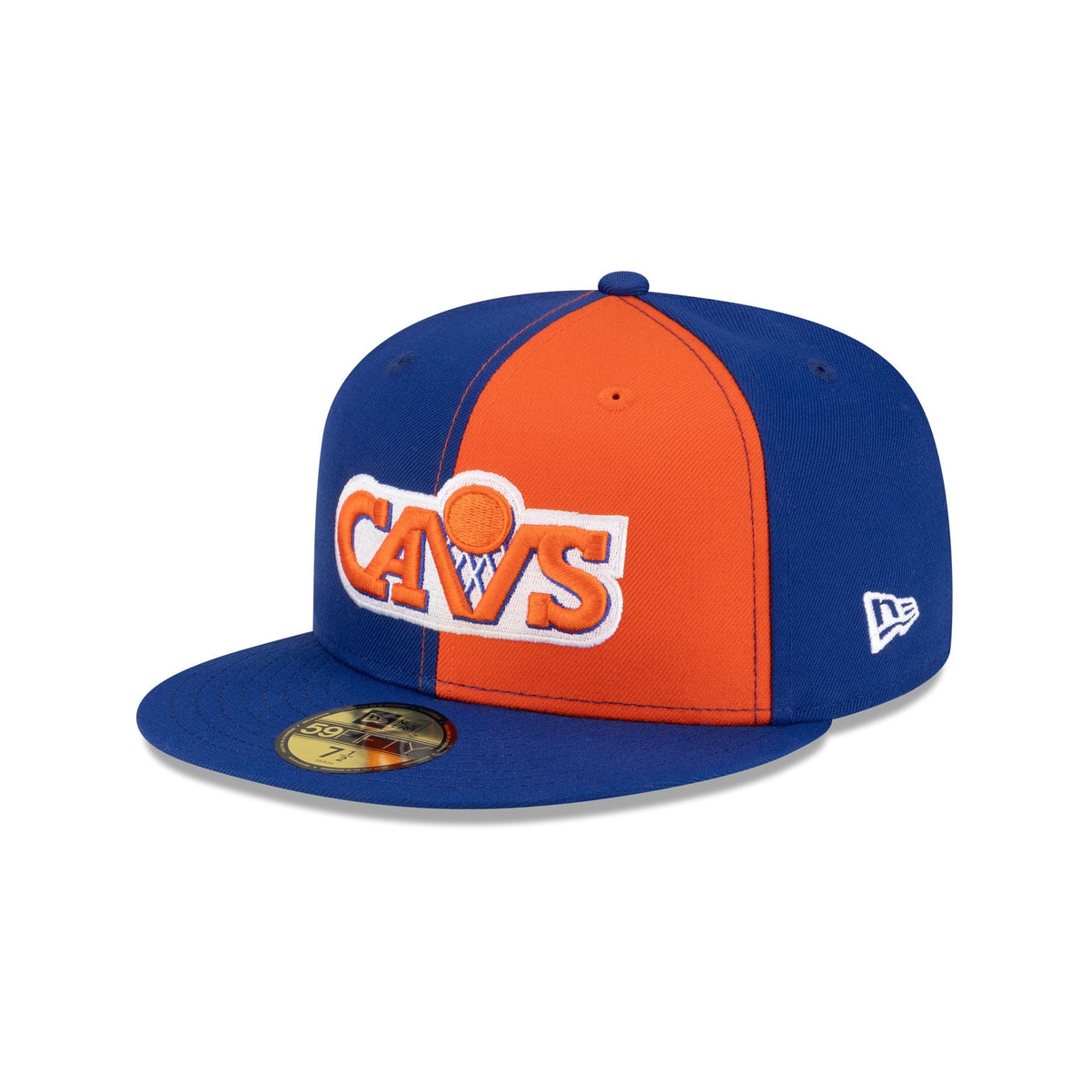 Cleveland Cavaliers Hardwood Classics 80s Pinwheel 59FIFTY Fitted Hat