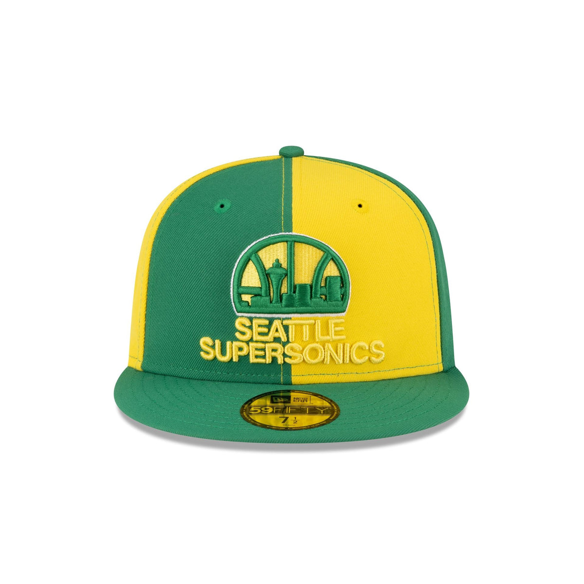 Seattle Supersonics Hardwood Classics 80s Pinwheel 59FIFTY Fitted Hat