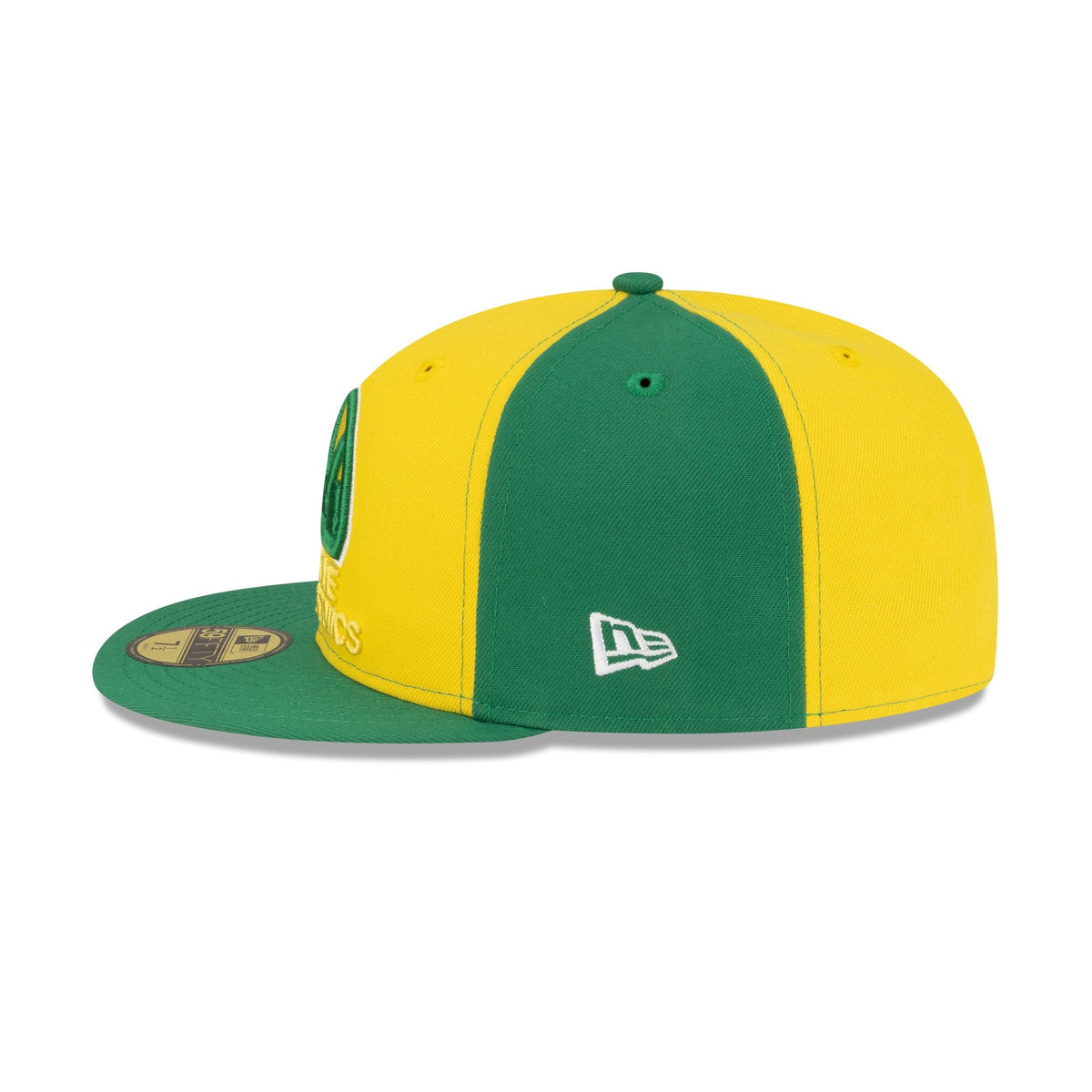 Seattle Supersonics Hardwood Classics 80s Pinwheel 59FIFTY Fitted Hat