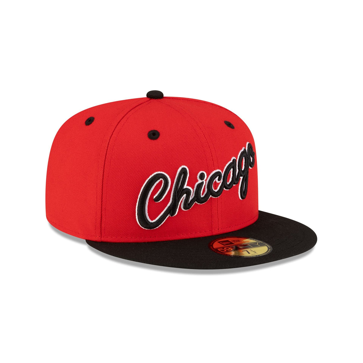 Chicago Bulls Hardwood Classics 80s Two Tone 59FIFTY Fitted Hat