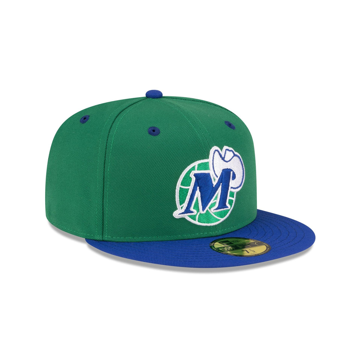 Dallas Mavericks Hardwood Classics 80s Two Tone 59FIFTY Fitted Hat