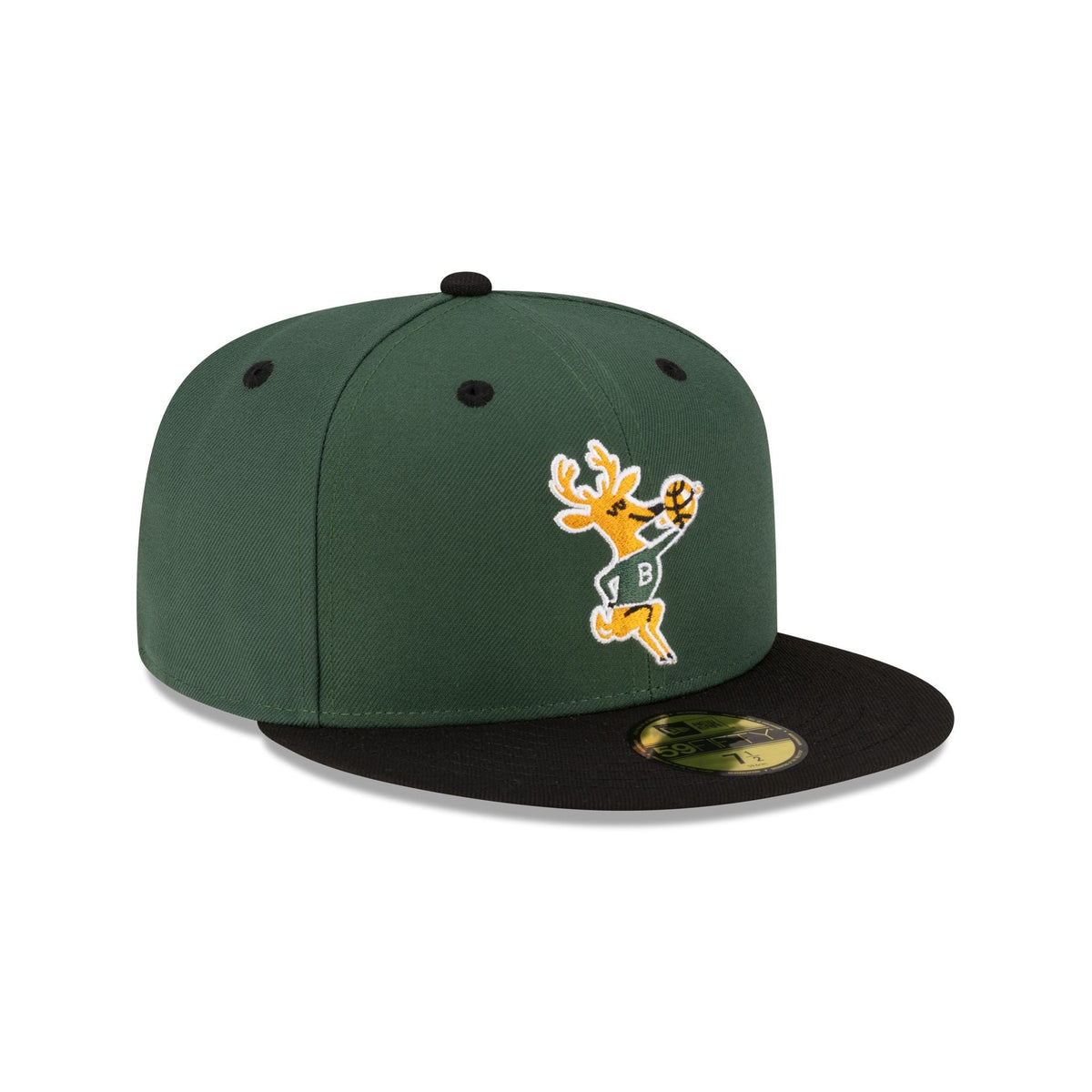 Milwaukee Bucks Hardwood Classics 80s Two Tone 59FIFTY Fitted Hat