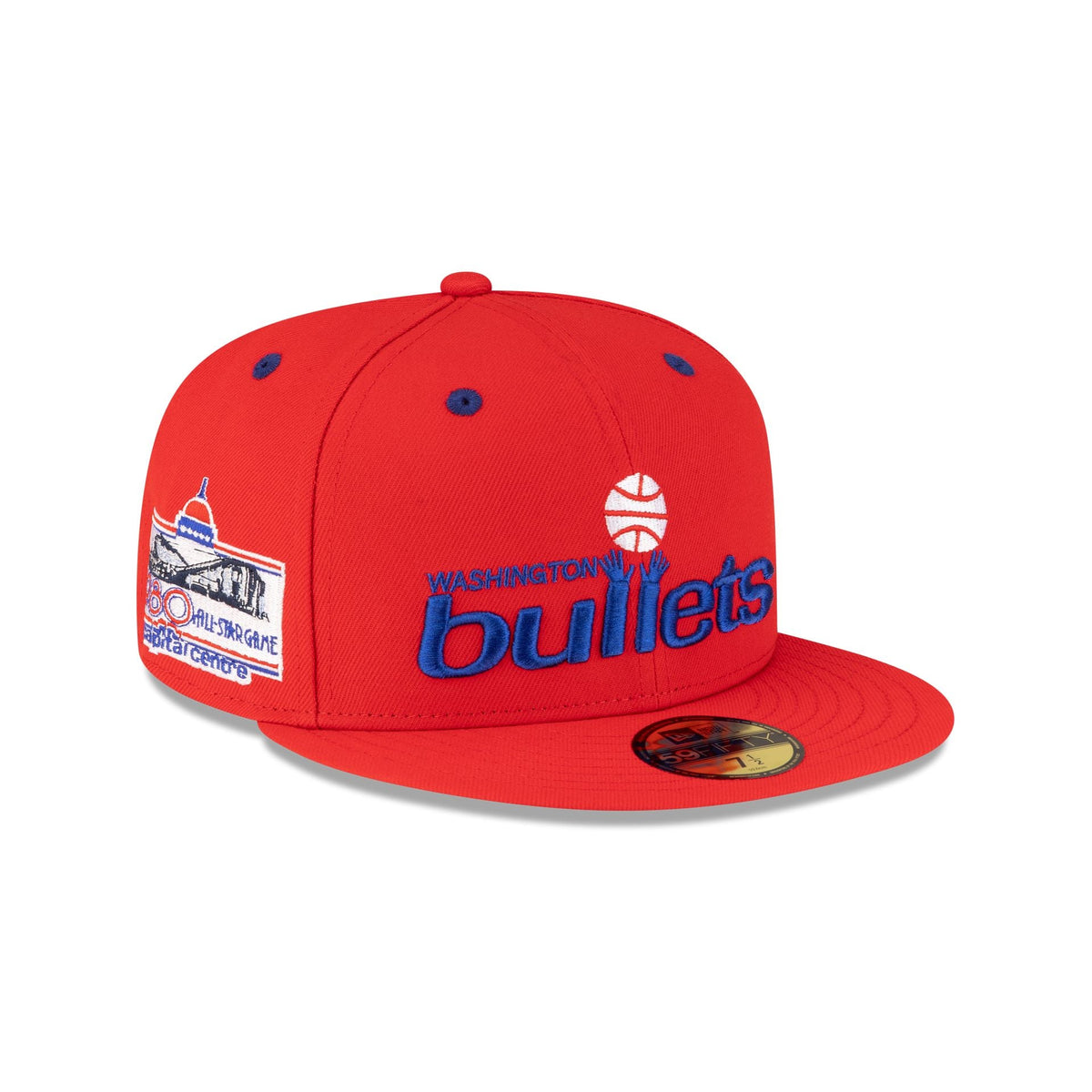 Washington Bullets Hardwood Classics 1980 All-Star Game 59FIFTY Fitted Hat
