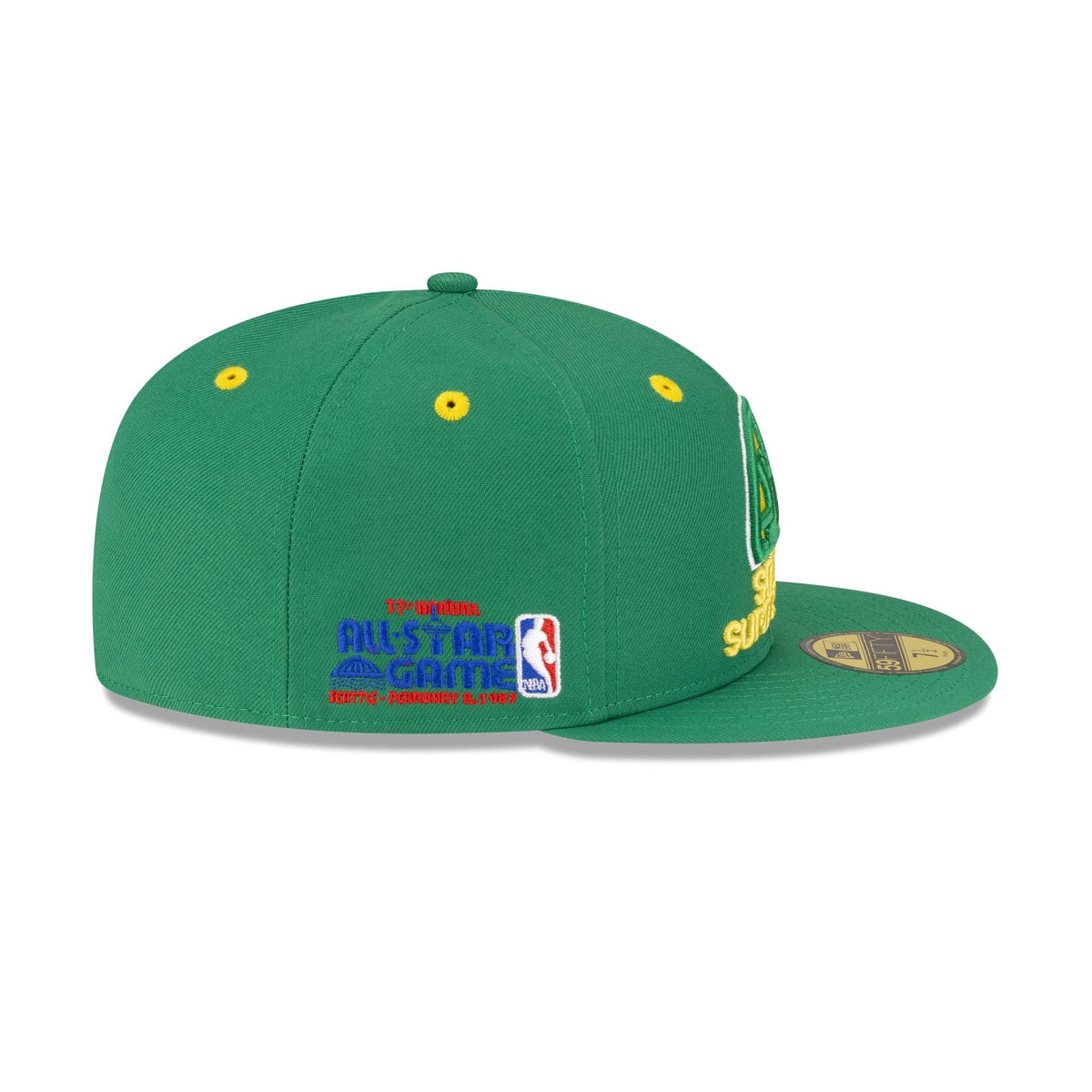 Seattle Supersonics Hardwood Classics 1987 All-Star Game 59FIFTY Fitted Hat