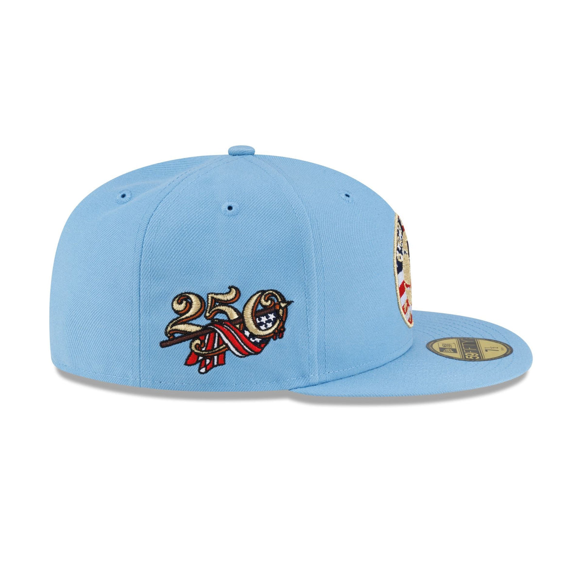 Brooklyn Nets Red. White & Blue 59FIFTY Fitted Hat