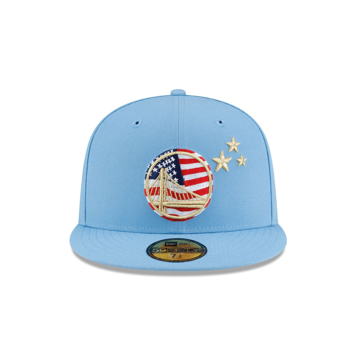 Golden State Warriors Red. White & Blue 59FIFTY Fitted Hat