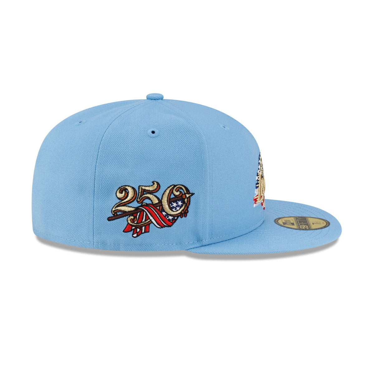 Los Angeles Lakers Red. White & Blue 59FIFTY Fitted Hat