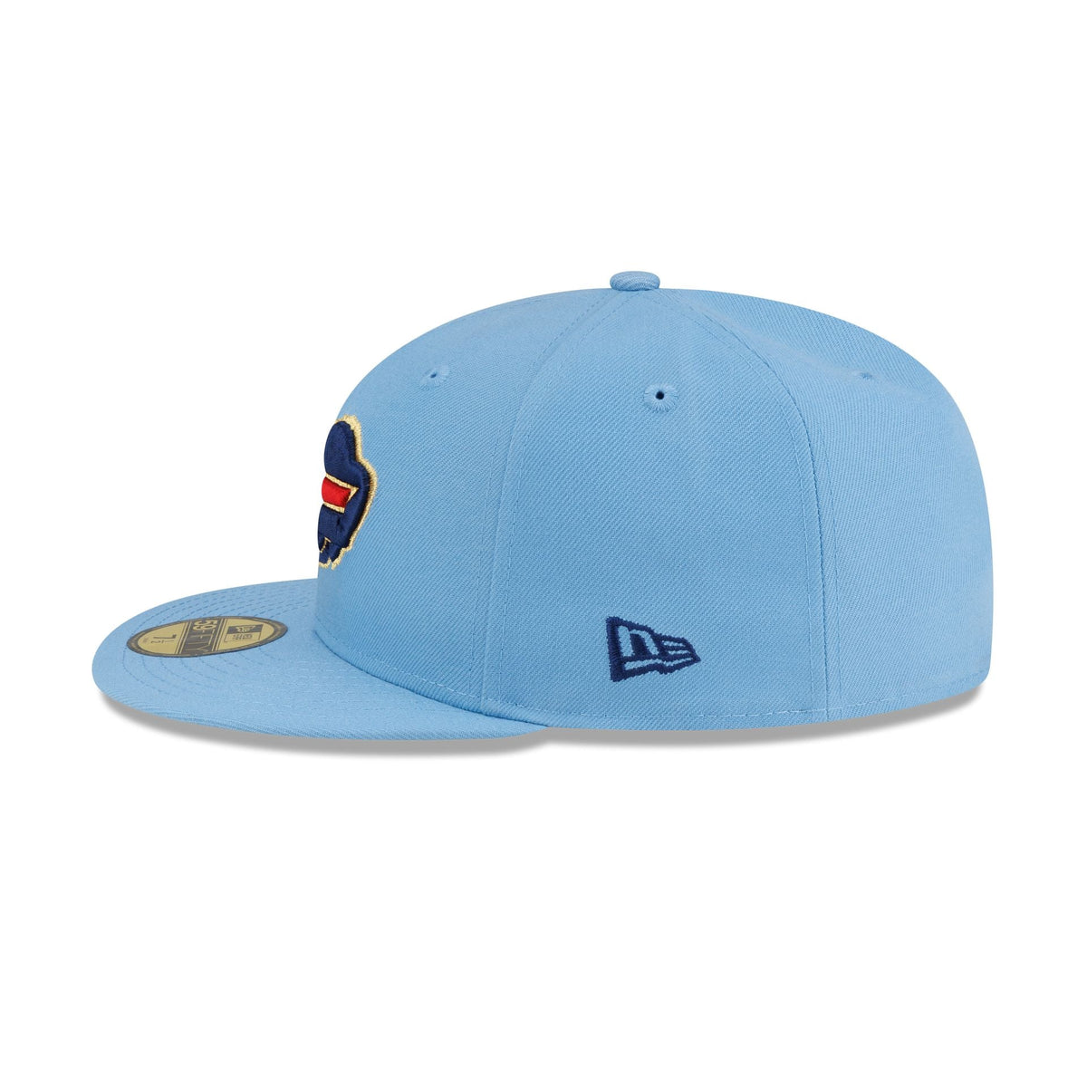 Buffalo Bills Red. White & Blue 59FIFTY Fitted Hat