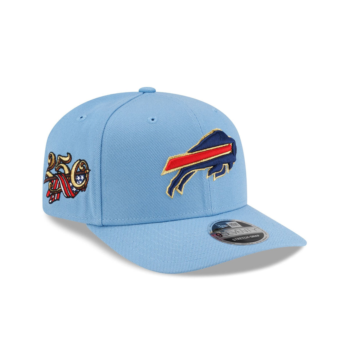 Buffalo Bills Red. White & Blue 9SEVENTY Stretch-Snap Hat