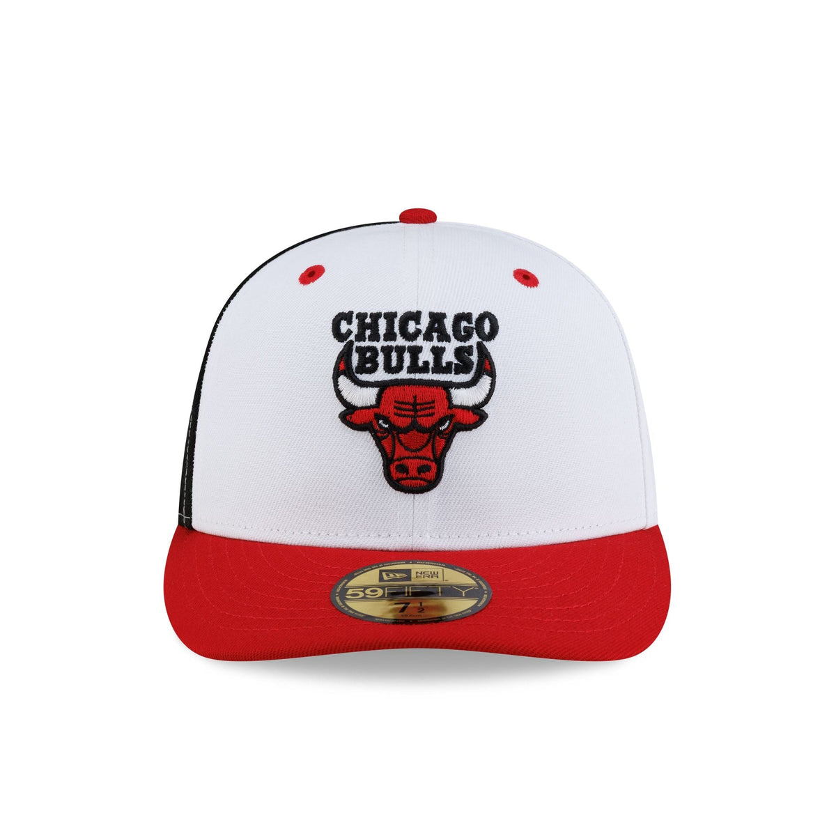 Chicago Bulls Hardwood Classics 90s White 59FIFTY Fitted Hat