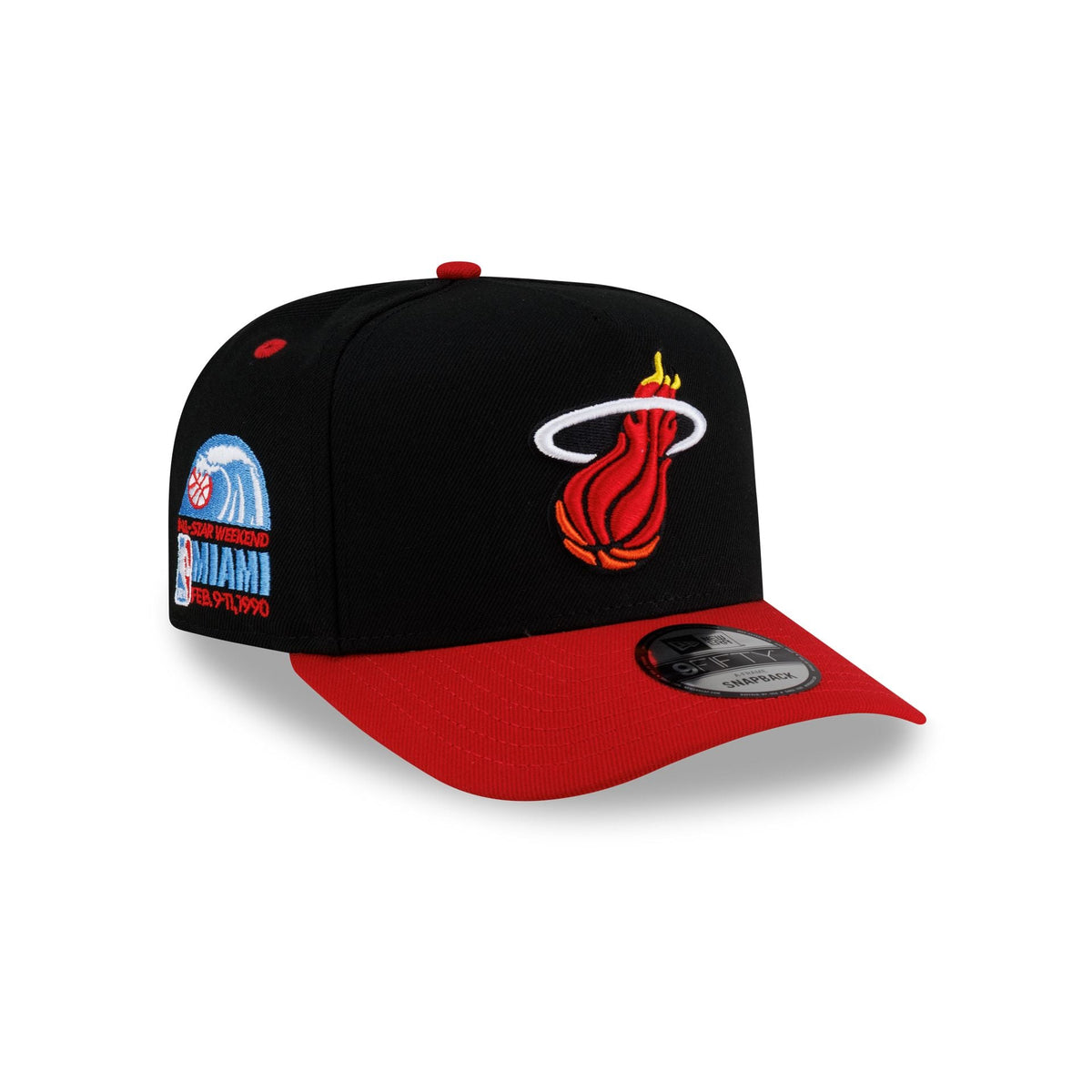 Miami Heat Hardwood Classics 90s All-Star Weekend 9FIFTY A-Frame Snapback Hat