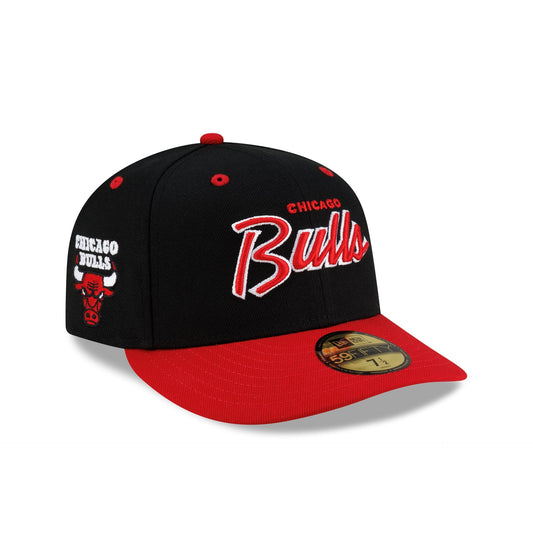 Chicago Bulls Hardwood Classics 90s Script 59FIFTY Fitted Hat