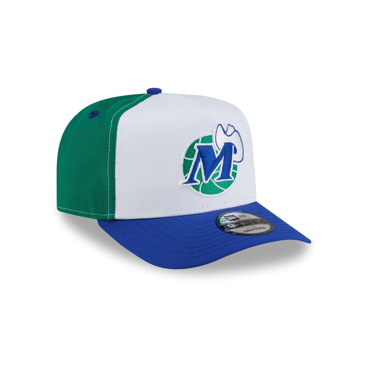 Dallas Mavericks Hardwood Classics 90s Panel 9FIFTY A-Frame Snapback Hat