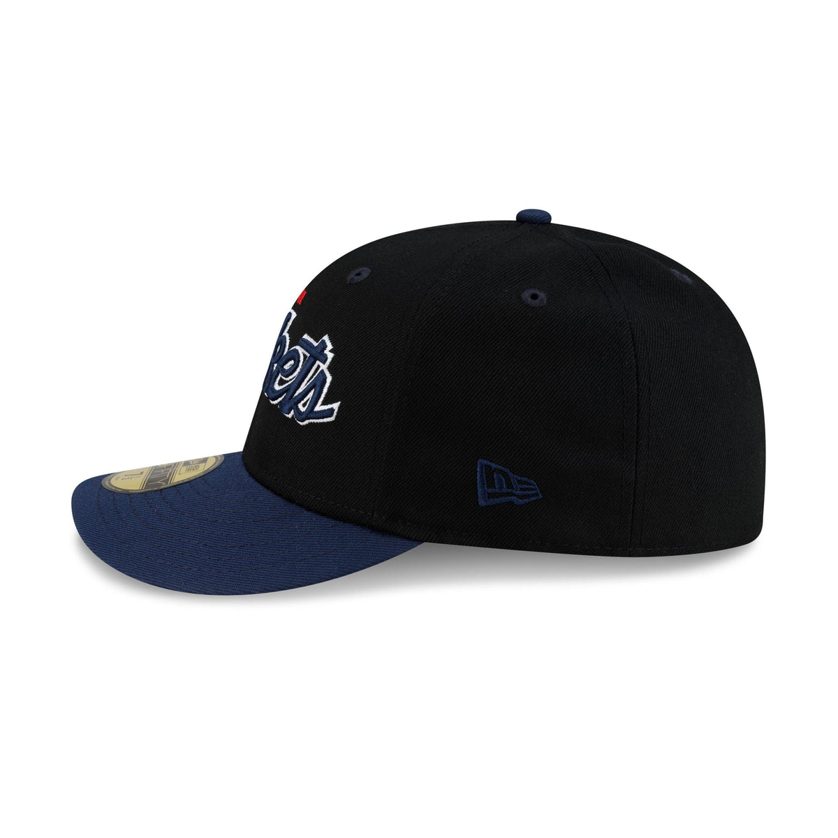 Houston Rockets Hardwood Classics 90s Script 59FIFTY Fitted Hat