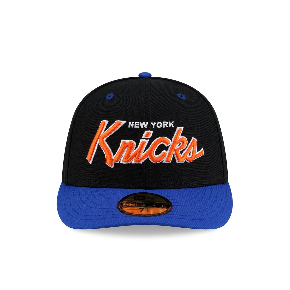 New York Knicks Hardwood Classics 90s Script 59FIFTY Fitted Hat
