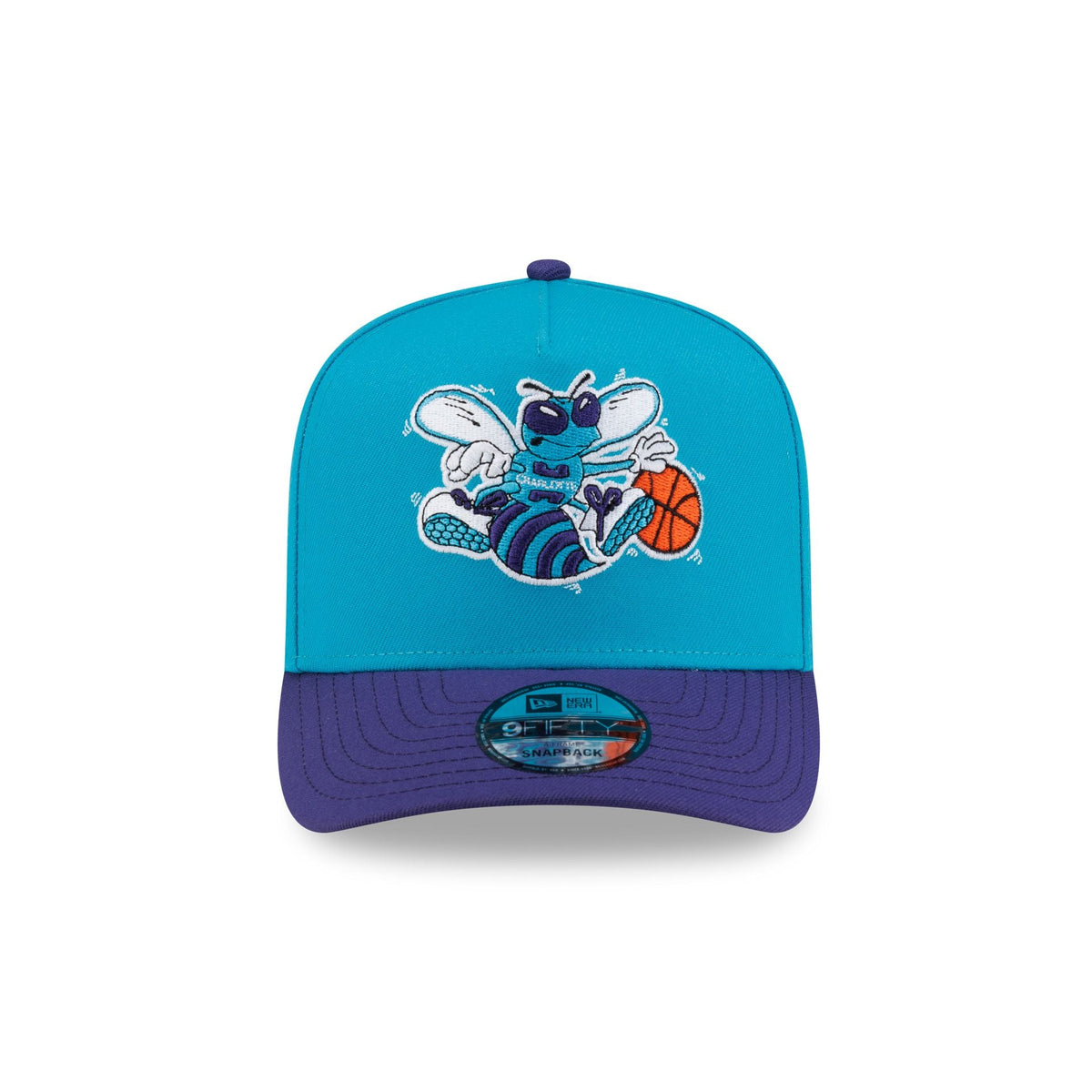 Charlotte Hornets Hardwood Classics 90s All-Star Weekend 9FIFTY A-Frame Snapback Hat