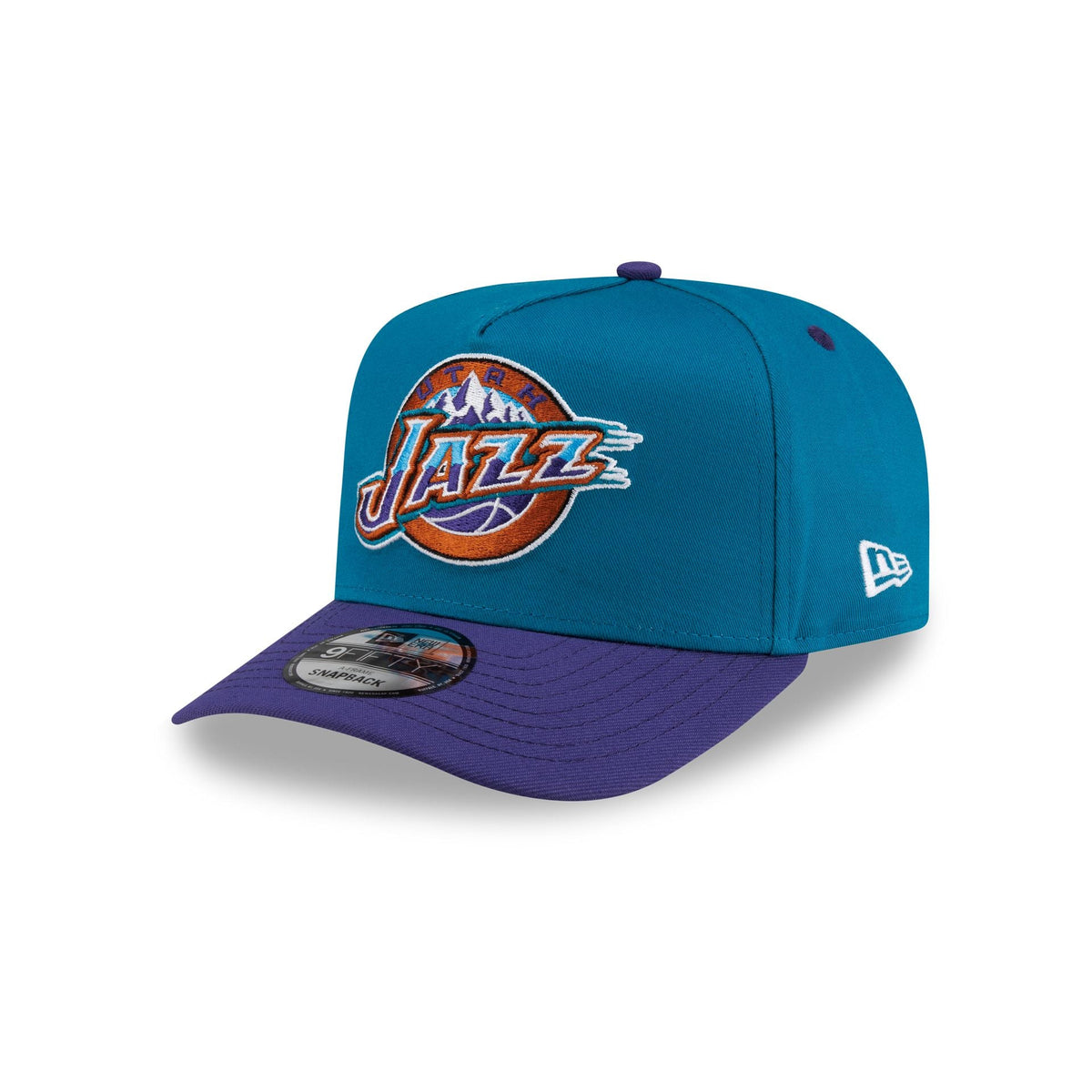 Utah Jazz Hardwood Classics 90s All-Star Weekend 9FIFTY A-Frame Snapback Hat
