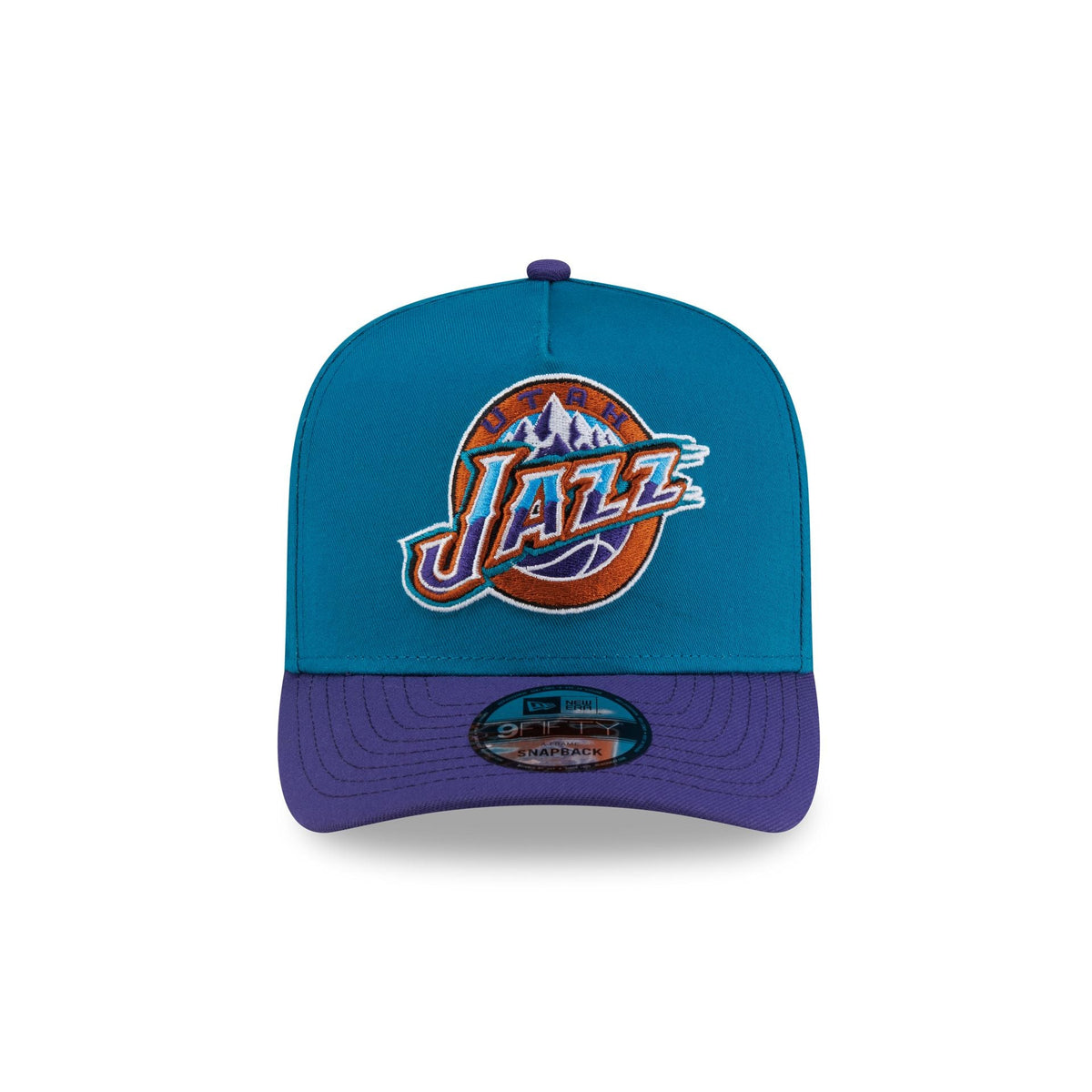 Utah Jazz Hardwood Classics 90s All-Star Weekend 9FIFTY A-Frame Snapback Hat