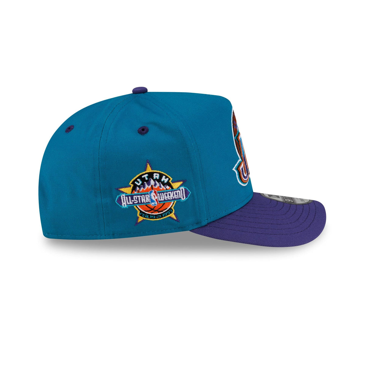 Utah Jazz Hardwood Classics 90s All-Star Weekend 9FIFTY A-Frame Snapback Hat