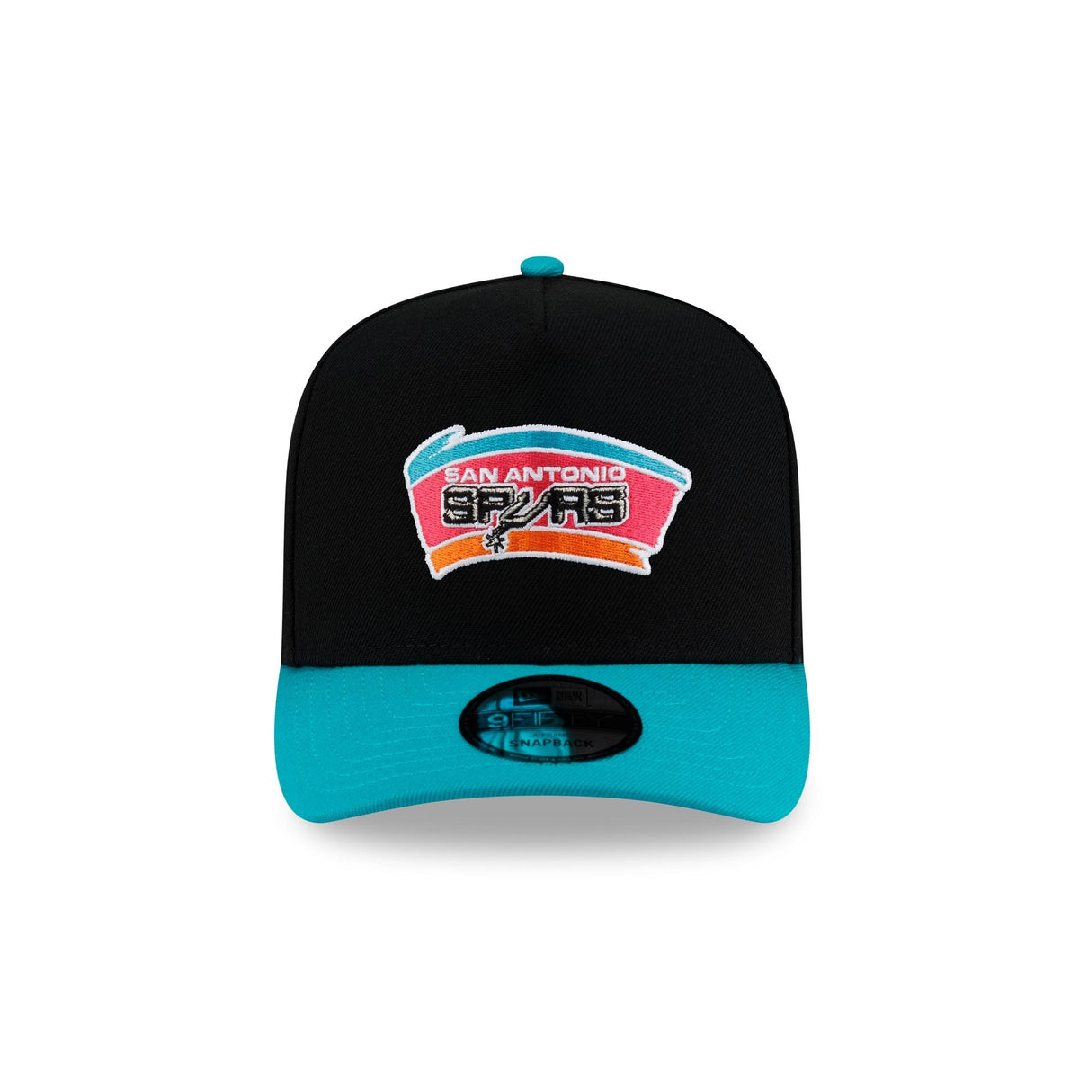 San Antonio Spurs Hardwood Classics 90s All-Star Weekend 9FIFTY A-Frame Snapback Hat