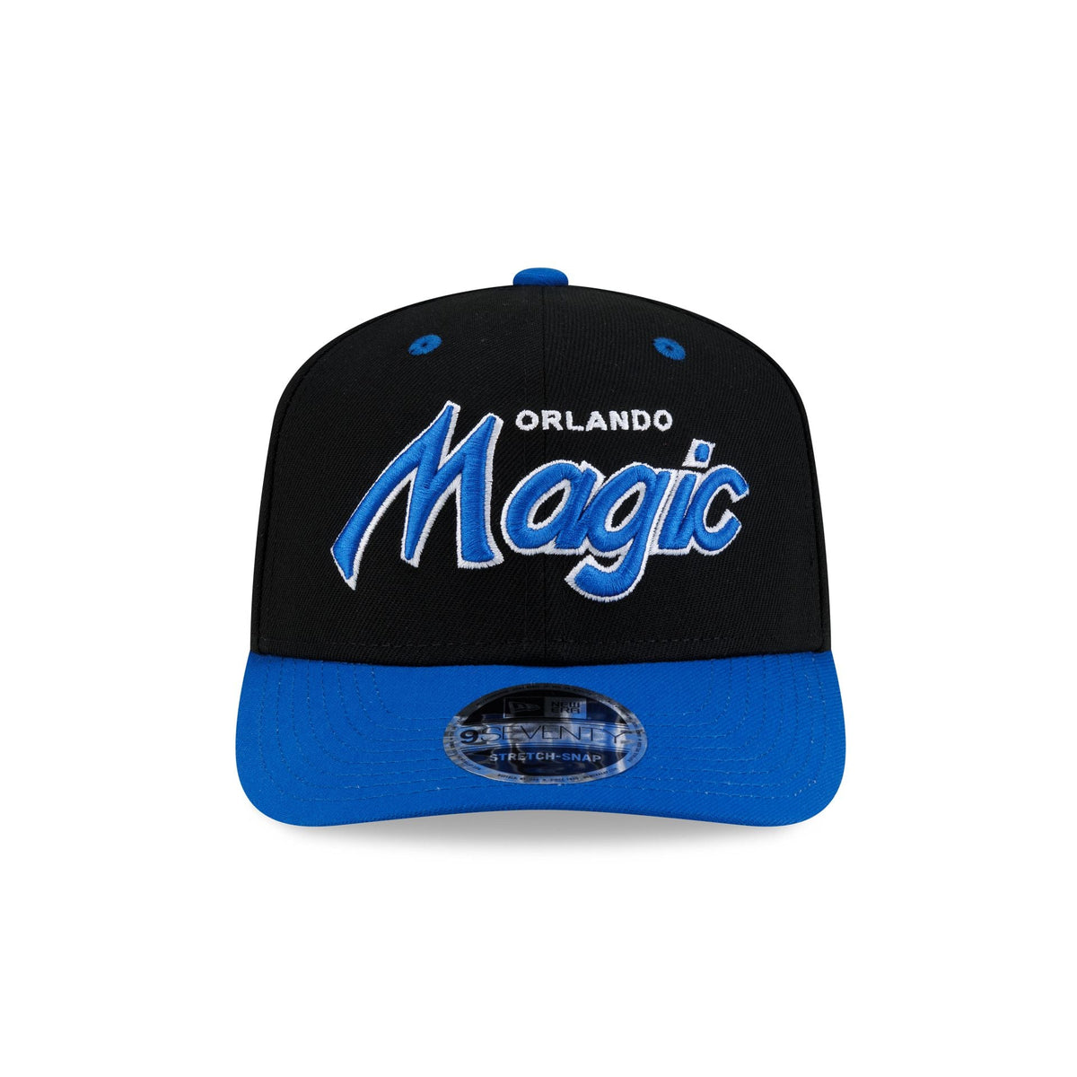 Orlando Magic Hardwood Classics 90s Script 9SEVENTY Stretch-Snap Hat
