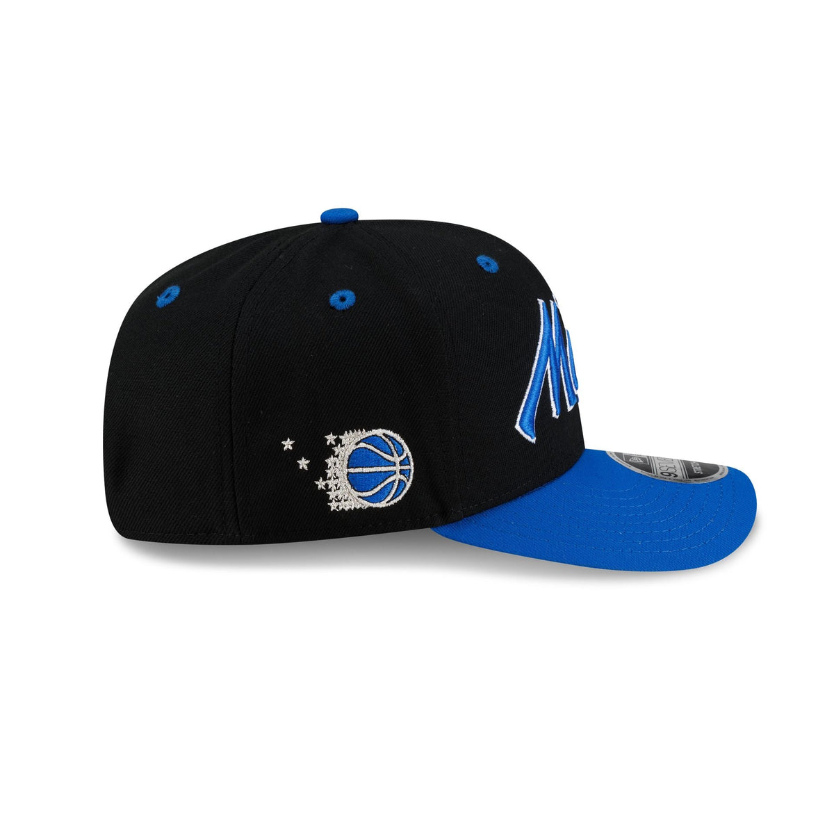 Orlando Magic Hardwood Classics 90s Script 9SEVENTY Stretch-Snap Hat