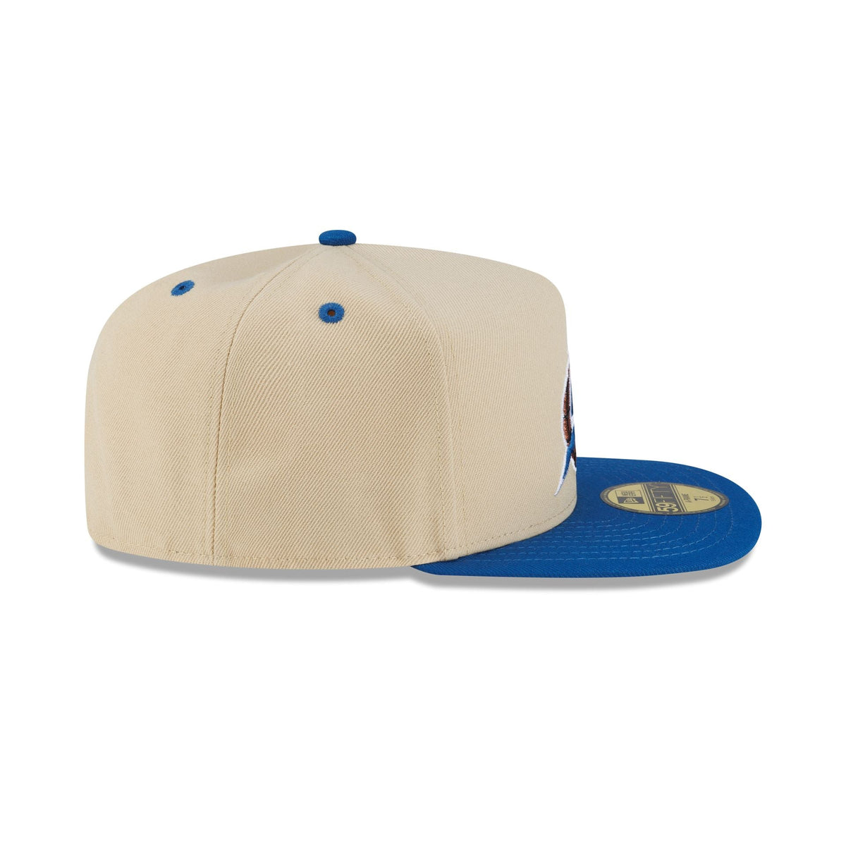 Washington Wizards Hardwood Classics 2000s Gold 59FIFTY A-Frame Fitted Hat