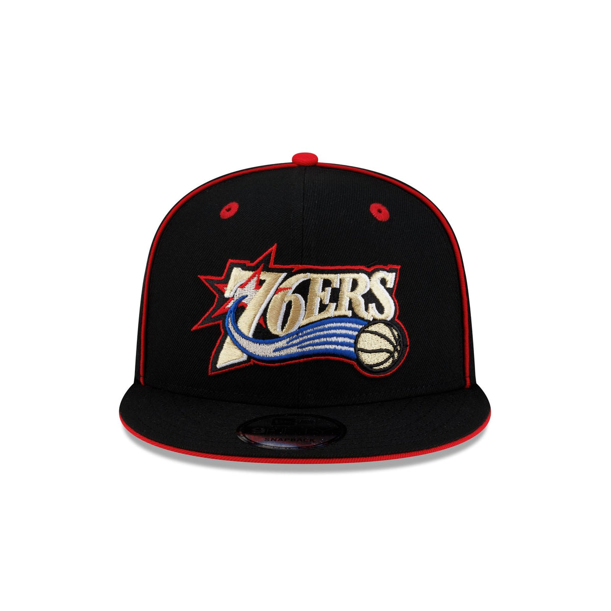 Philadelphia 76ers Hardwood Classics 2000s Flip 9FIFTY Snapback Hat