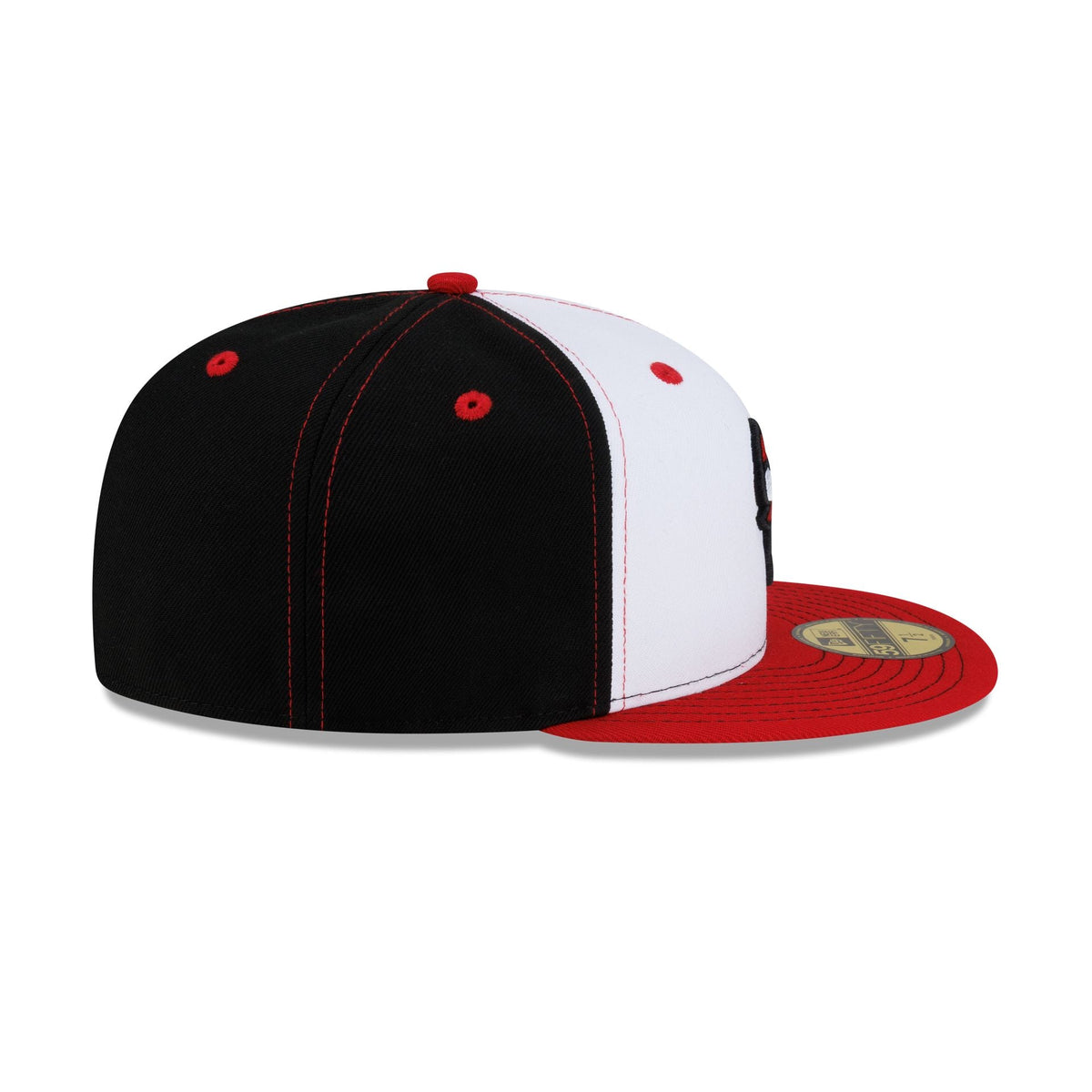 Chicago Bulls Hardwood Classics 2000s White Stitch 59FIFTY Fitted Hat