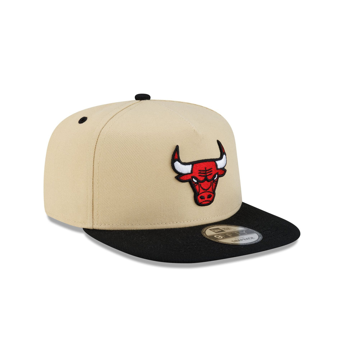 Chicago Bulls Hardwood Classics 2000s Gold 59FIFTY A-Frame Fitted Hat