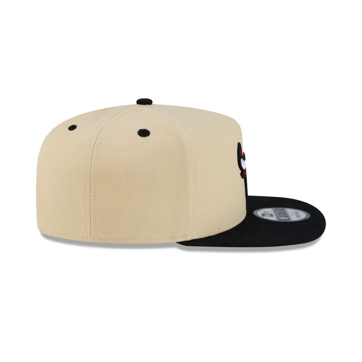 Chicago Bulls Hardwood Classics 2000s Gold 59FIFTY A-Frame Fitted Hat