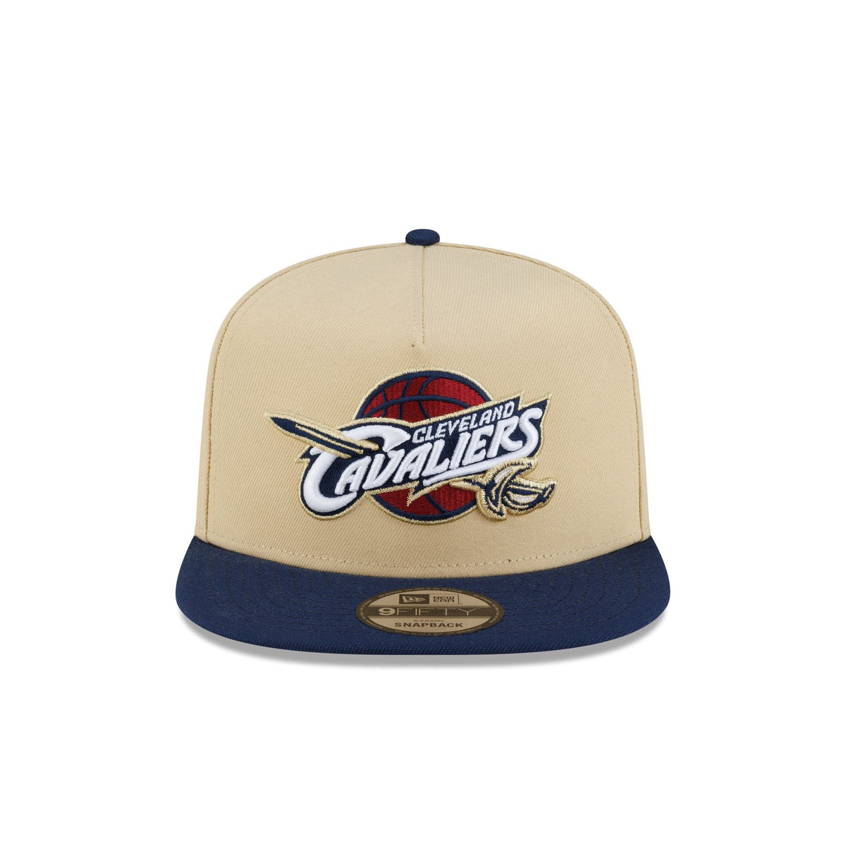 Cleveland Cavaliers Hardwood Classics 2000s Gold 9FIFTY A-Frame Snapback Hat
