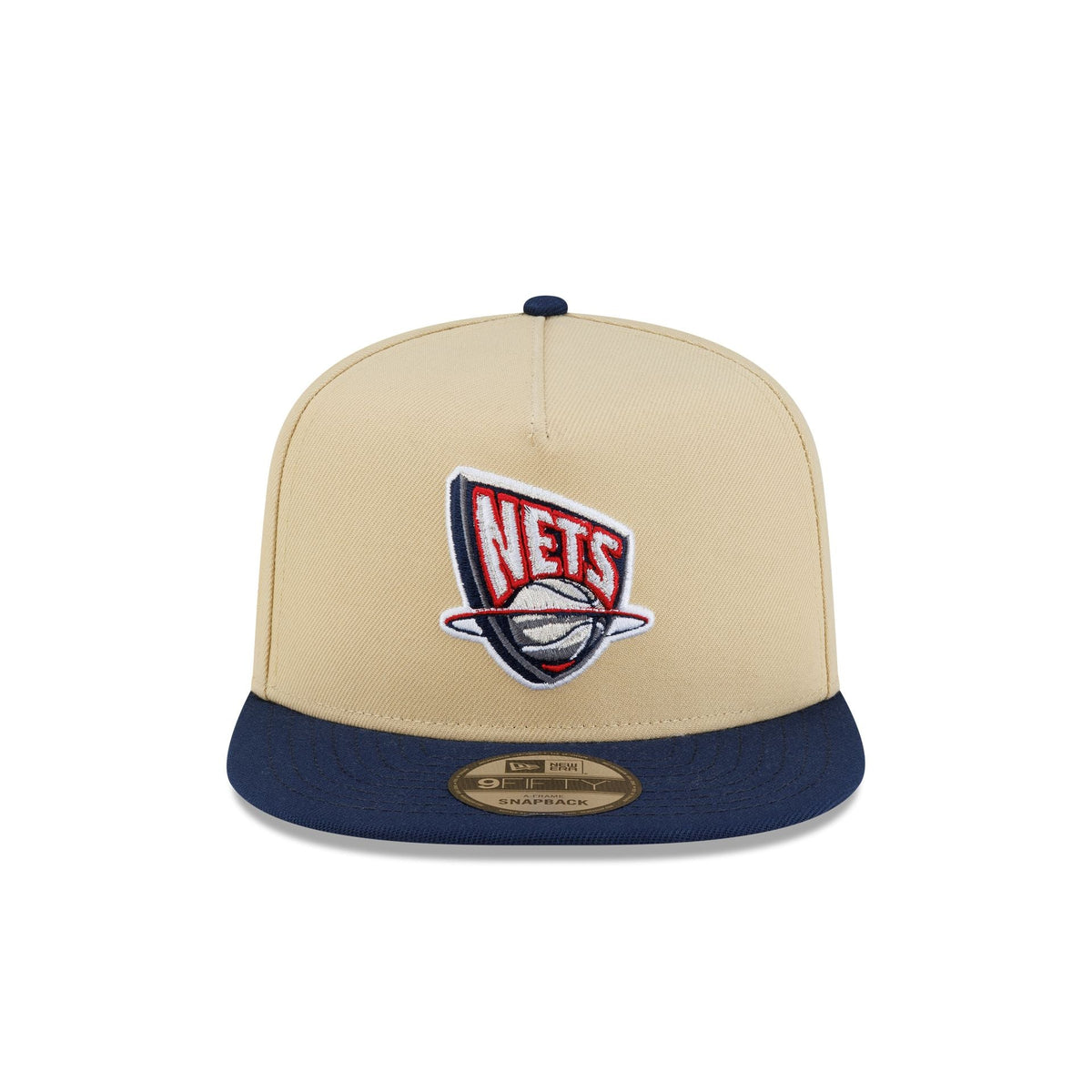 New Jersey Nets Hardwood Classics 2000s Gold 9FIFTY A-Frame Snapback Hat