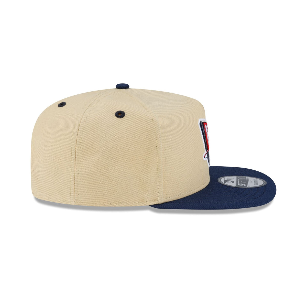 New Jersey Nets Hardwood Classics 2000s Gold 9FIFTY A-Frame Snapback Hat