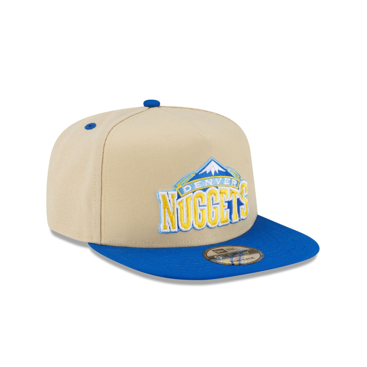 Denver Nuggets Hardwood Classics 2000s Gold 9FIFTY A-Frame Snapback Hat