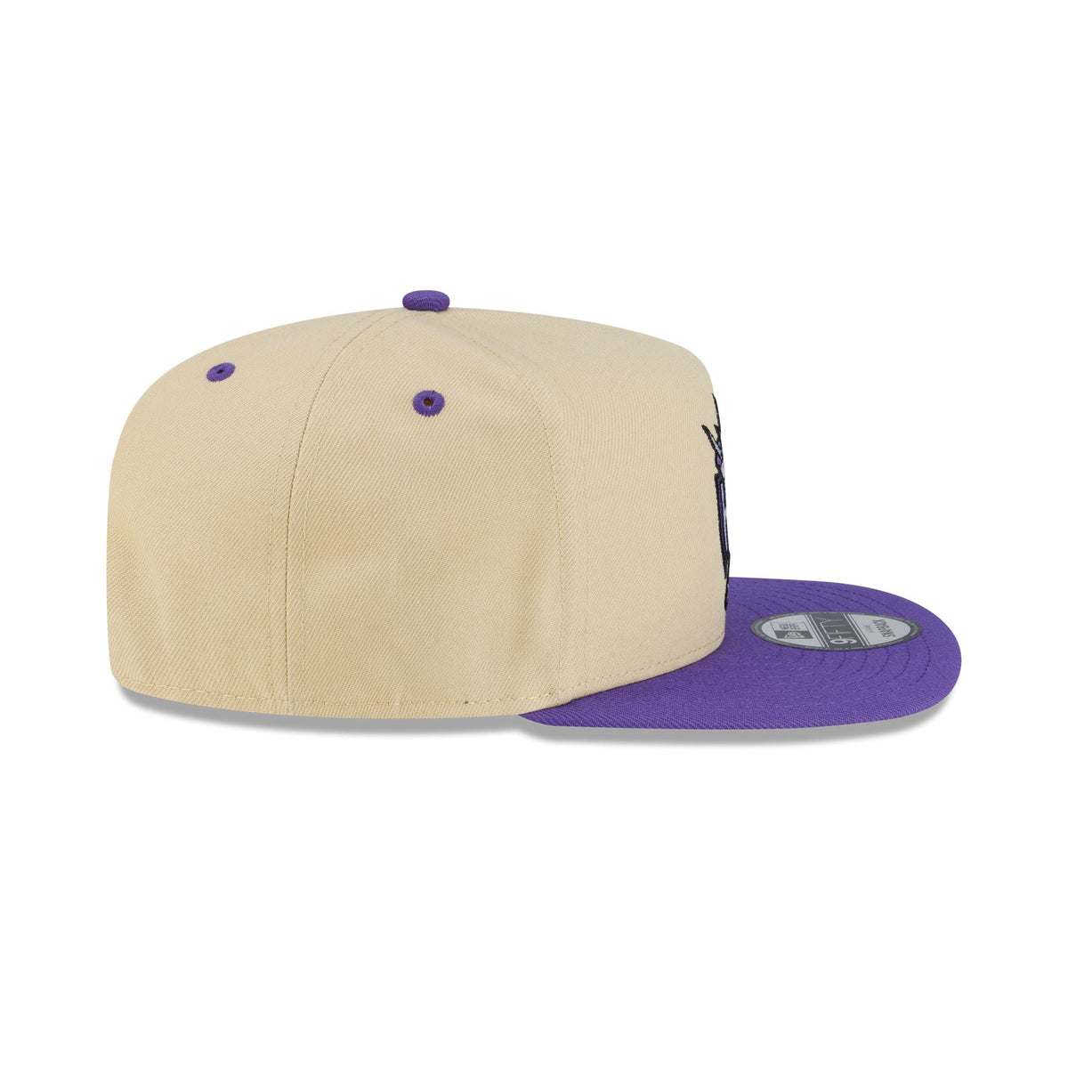 Sacramento Kings Hardwood Classics 2000s Gold 9FIFTY A-Frame Snapback Hat