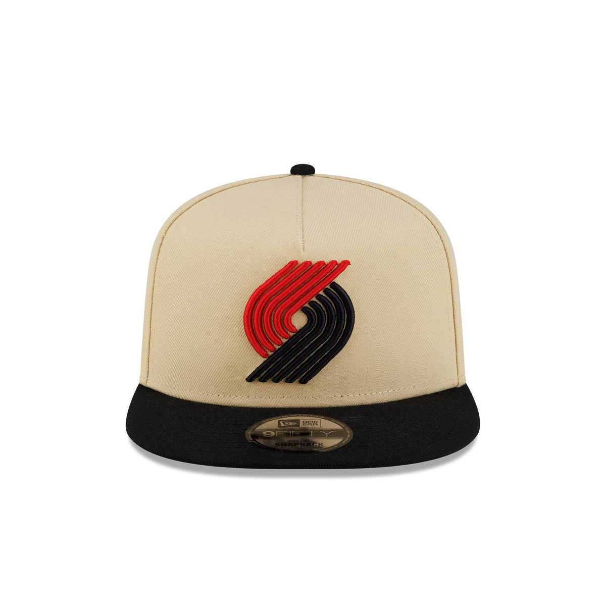 Portland Trail Blazers Hardwood Classics 2000s Gold 9FIFTY A-Frame Snapback Hat