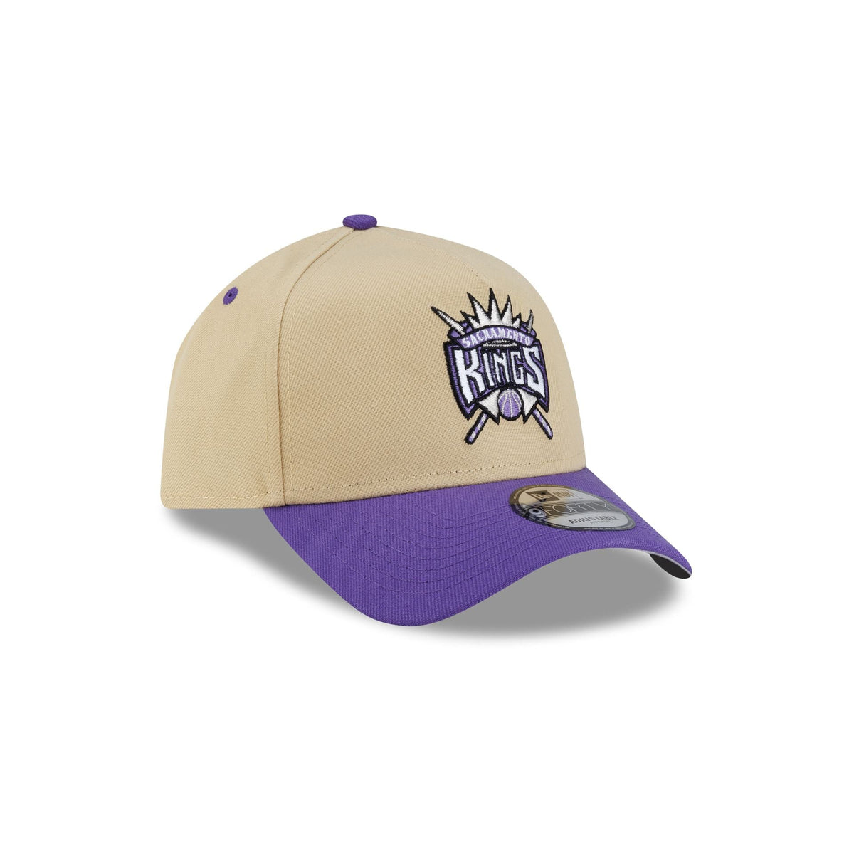 Sacramento Kings Hardwood Classics 2000s Gold 9FORTY A-Frame Snapback Hat
