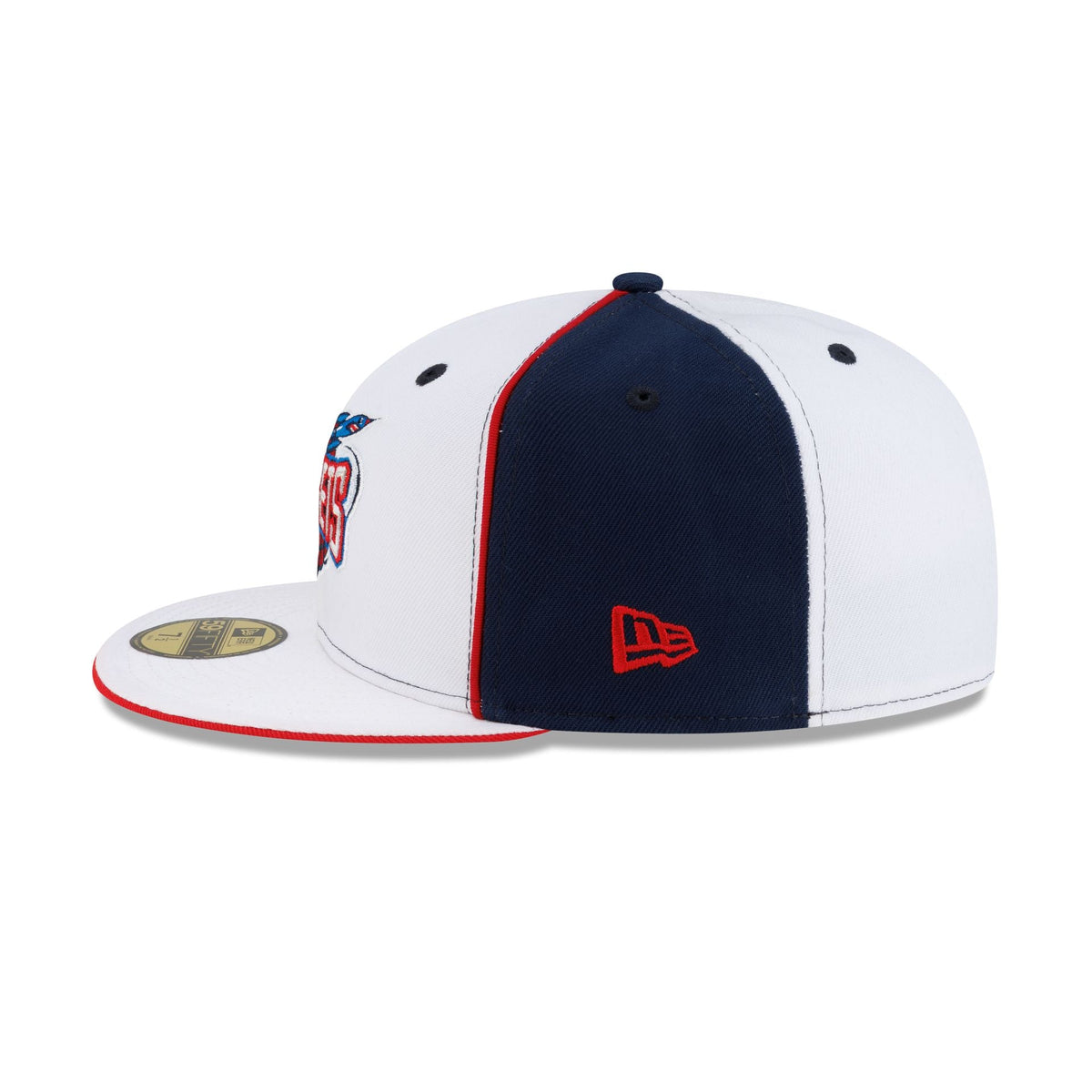 Houston Rockets Hardwood Classics 2000s Optic White Flip 59FIFTY Fitted Hat