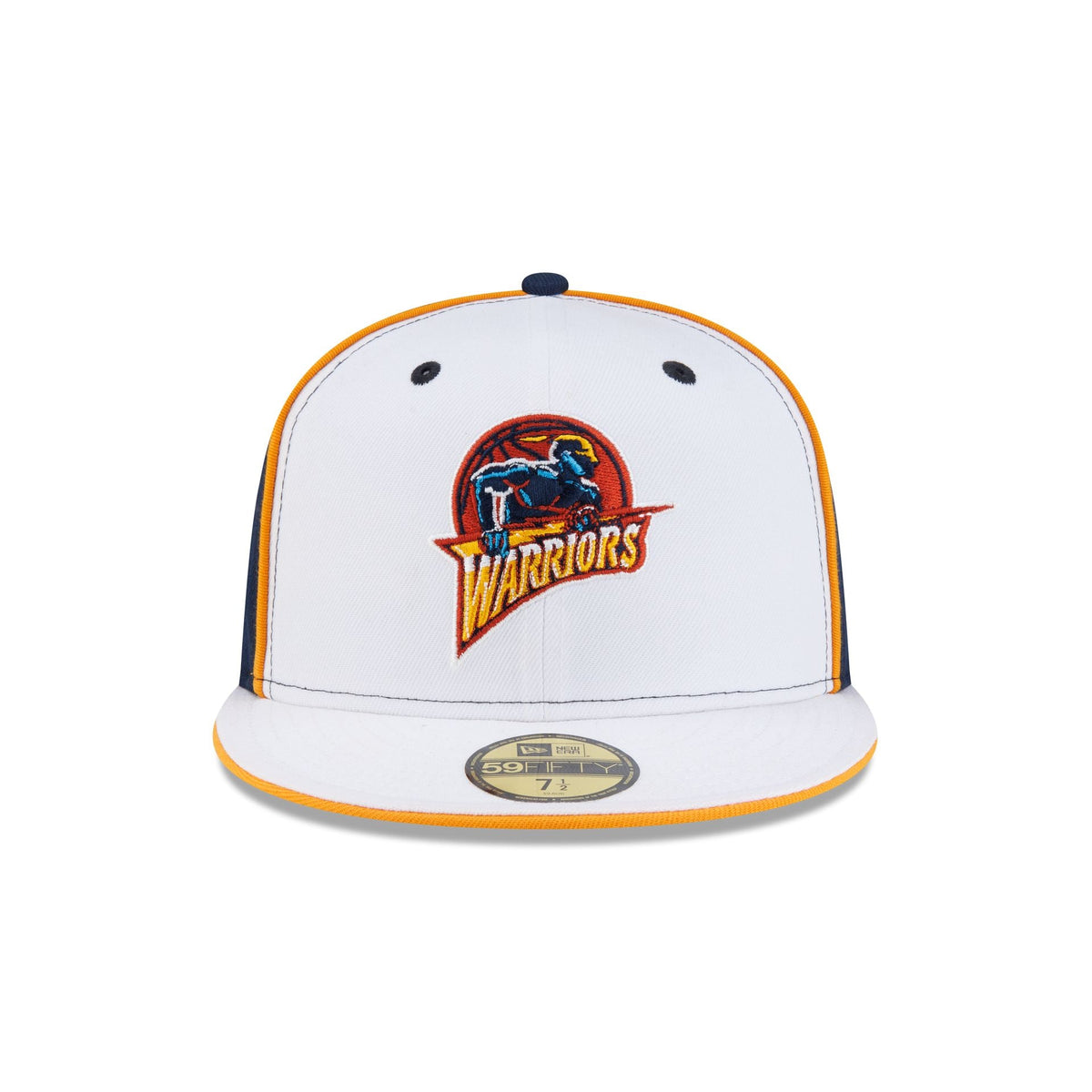 Golden State Warriors Hardwood Classics 2000s Optic White Flip 59FIFTY Fitted Hat