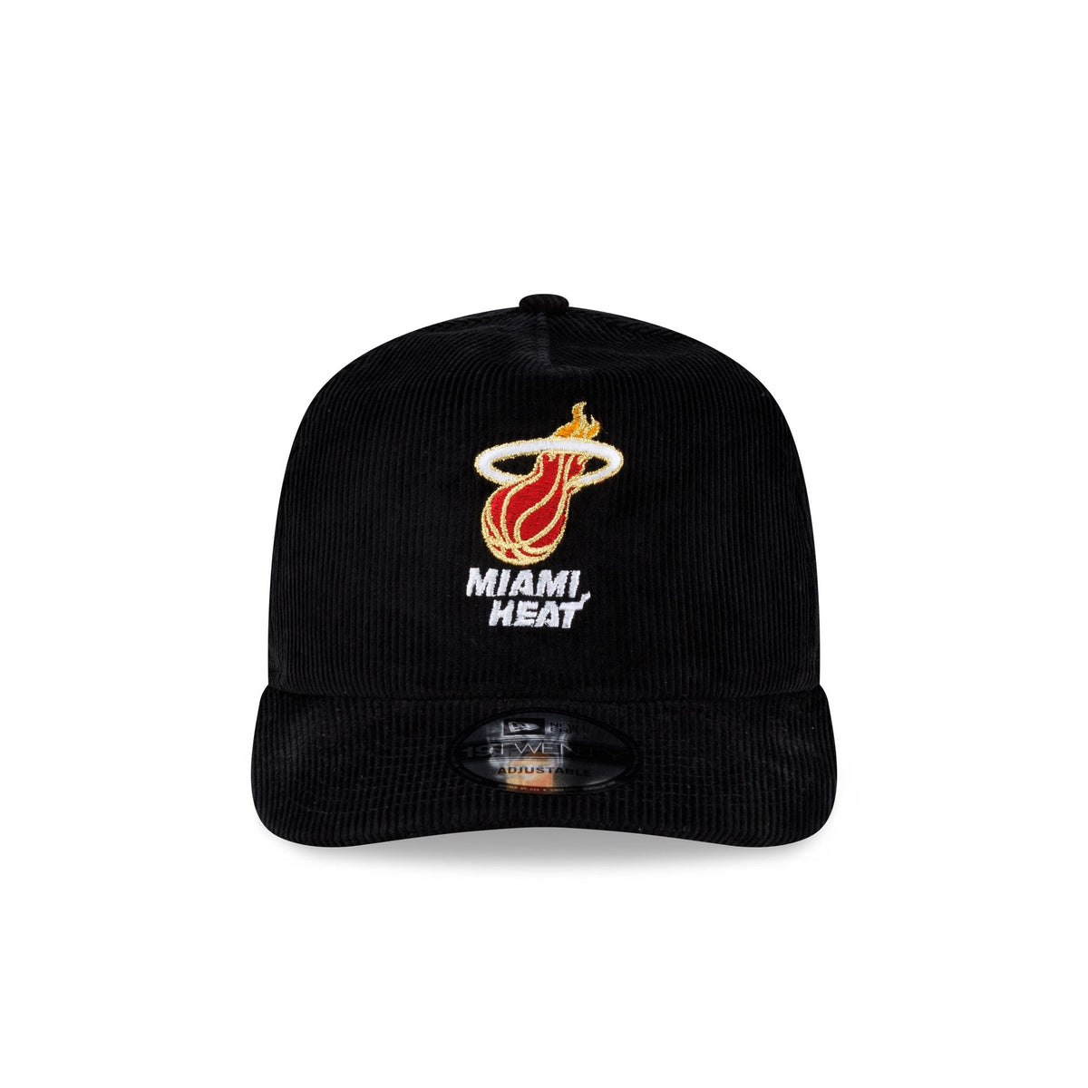 Miami Heat 2006 Finals Black & Gold Corduroy 19TWENTY Adjustable Hat
