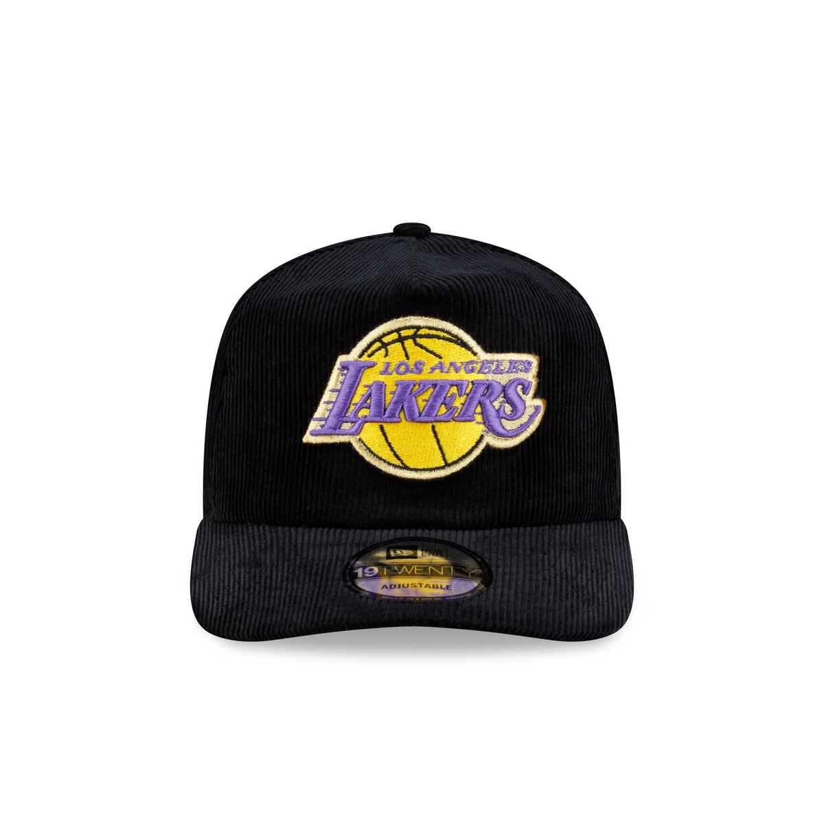 Los Angeles Lakers 1987 Finals Black & Gold Corduroy 19TWENTY Adjustable Hat
