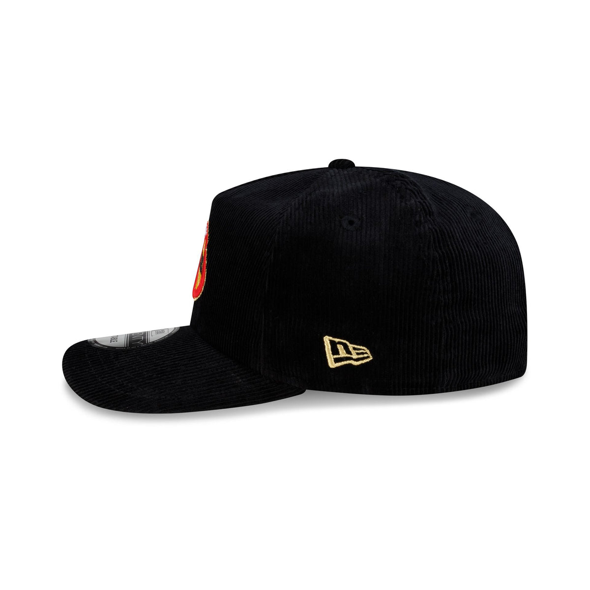 Houston Rockets 1995 Finals Black & Gold Corduroy 19TWENTY Adjustable Hat
