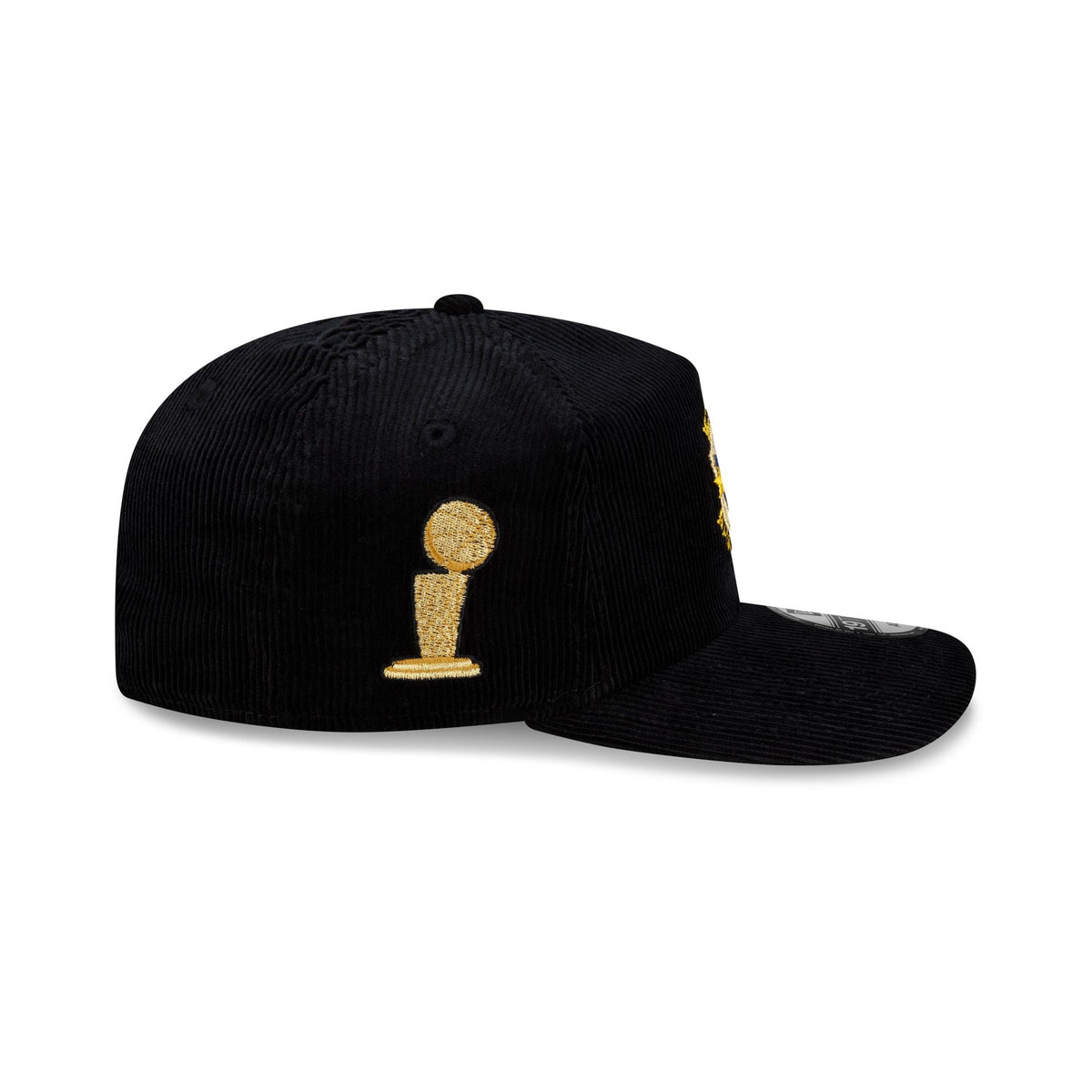 Golden State Warriors 1975 Finals Black & Gold Corduroy 19TWENTY Adjustable Hat