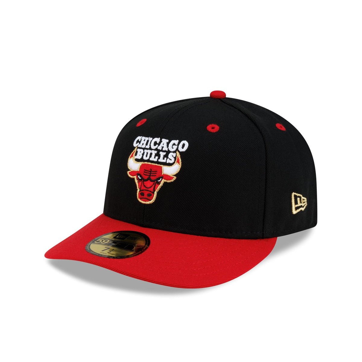 Chicago Bulls 1998 Finals Black & Gold 59FIFTY Fitted Hat